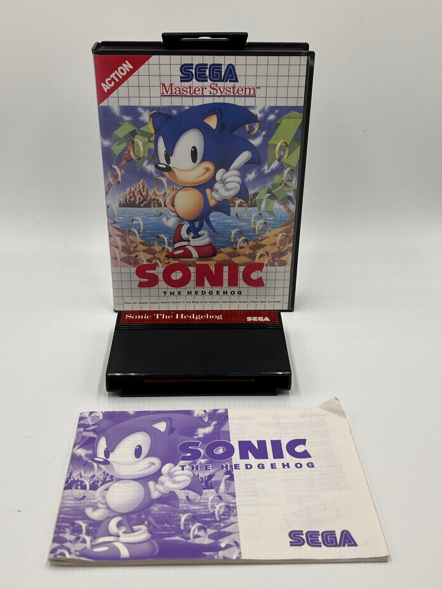 Sega Master System Sonic Hedgehog