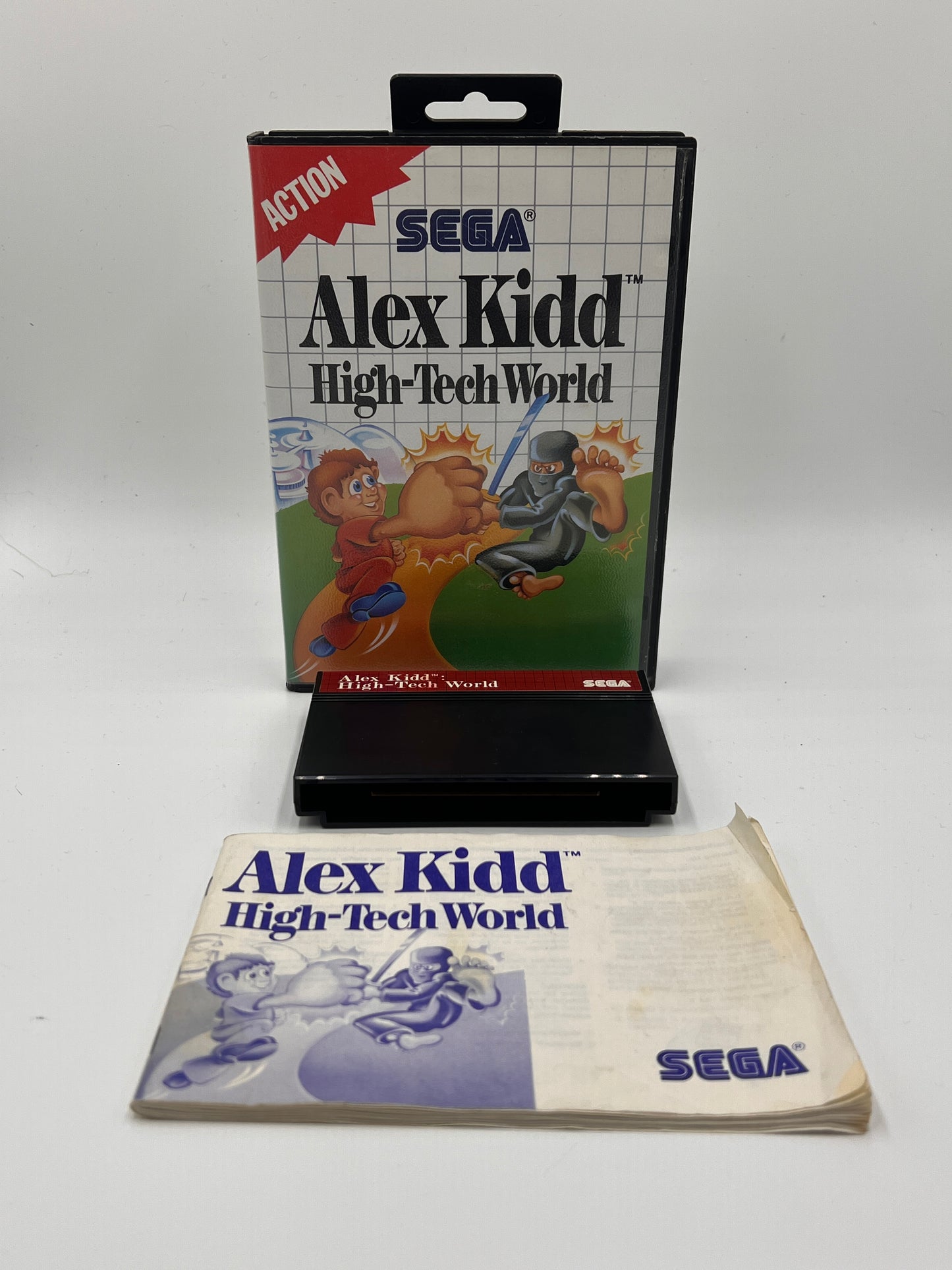 Sega Master System Alex Kidd High Tech