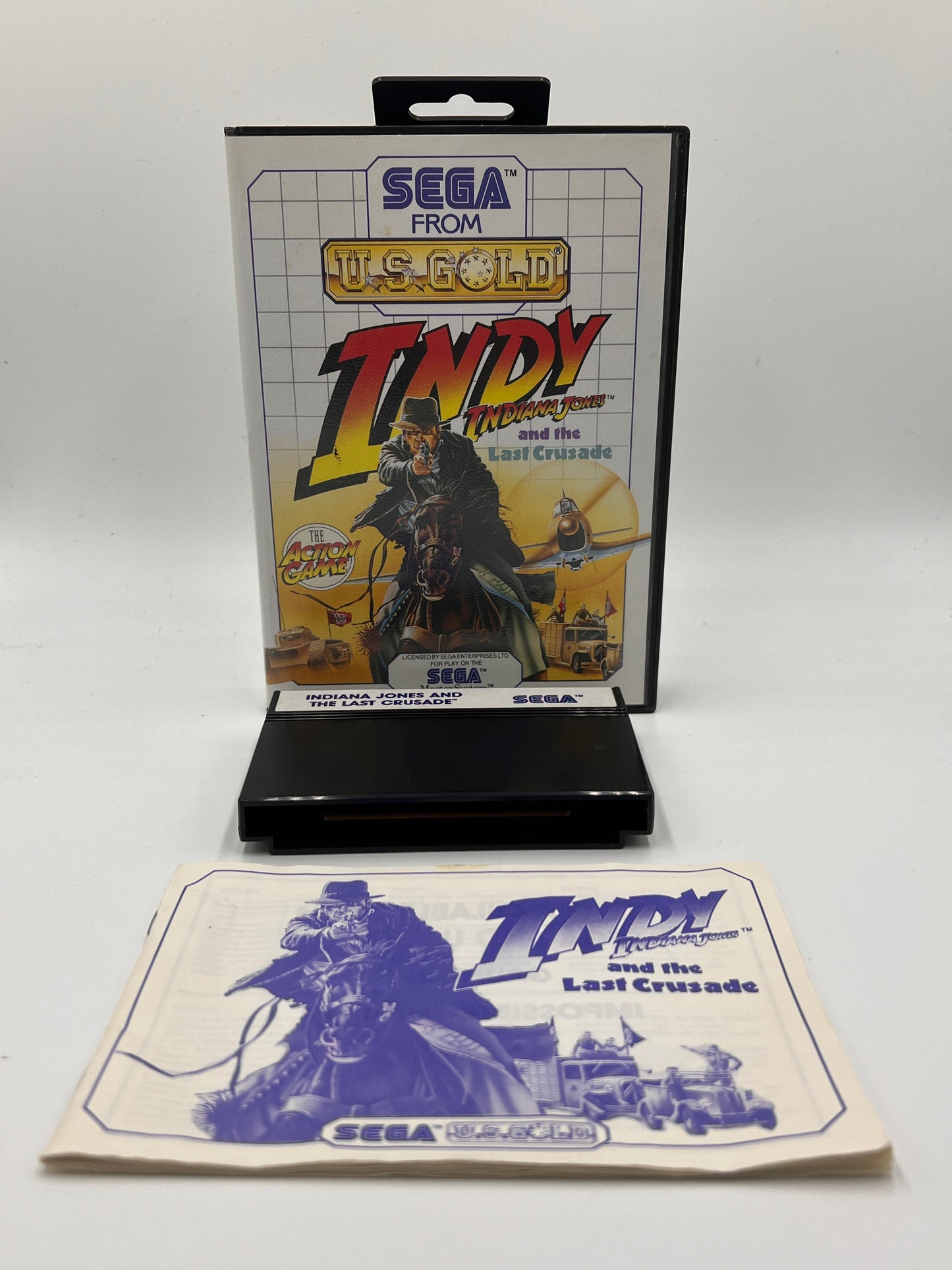 Sega Master System Indiana Jones Crusade