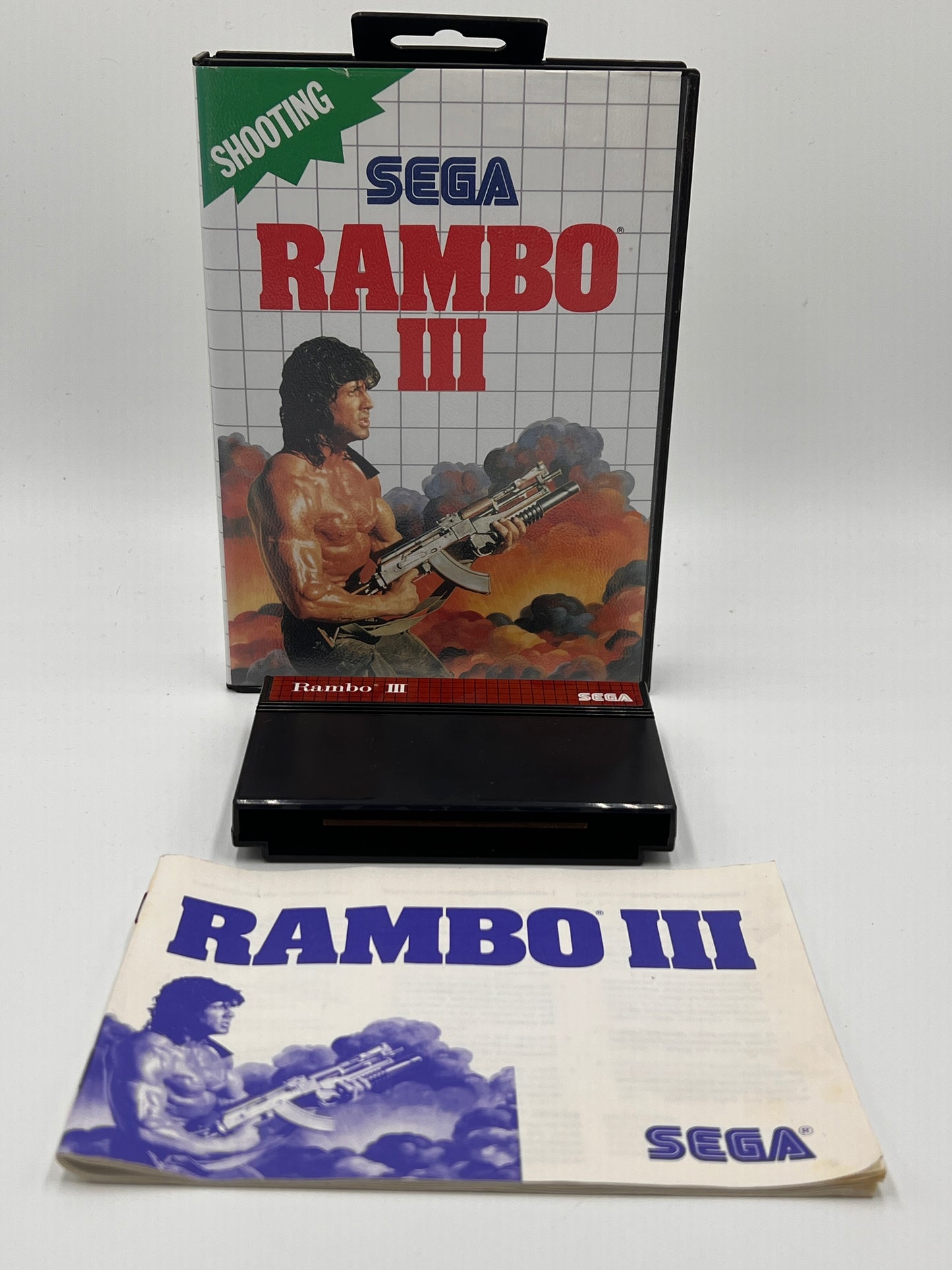 Sega Master System Rambo 3