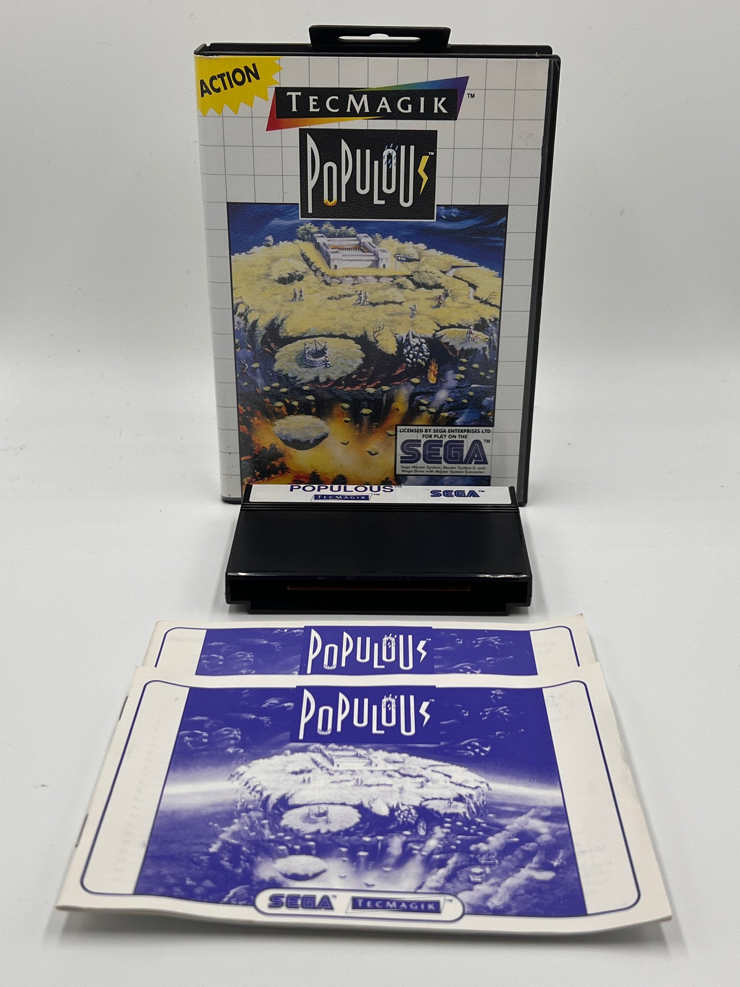 Sega Master System Populous