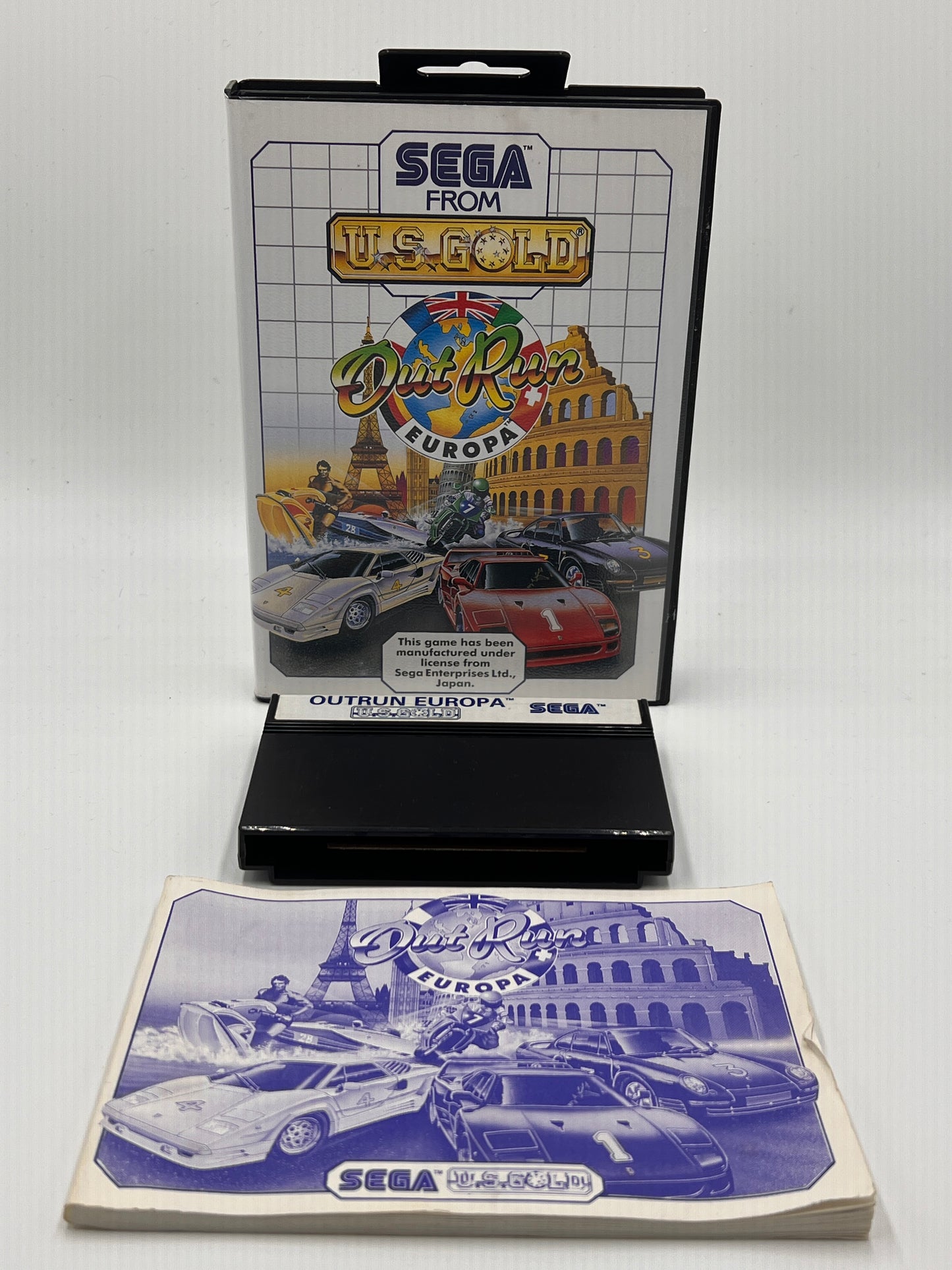Sega Master System Outrun Europa
