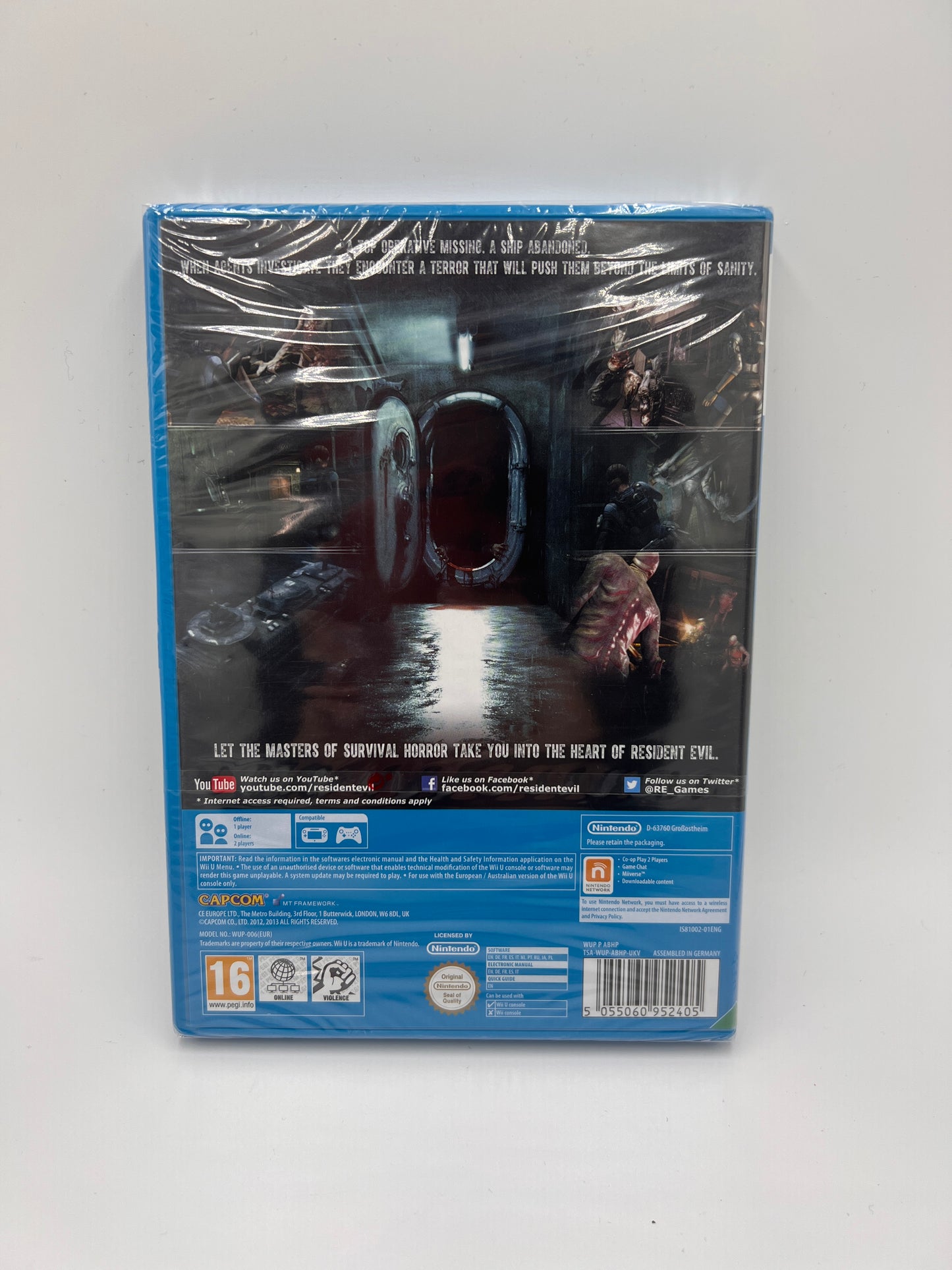 Nintendo Wii U Resident Evil Revelations