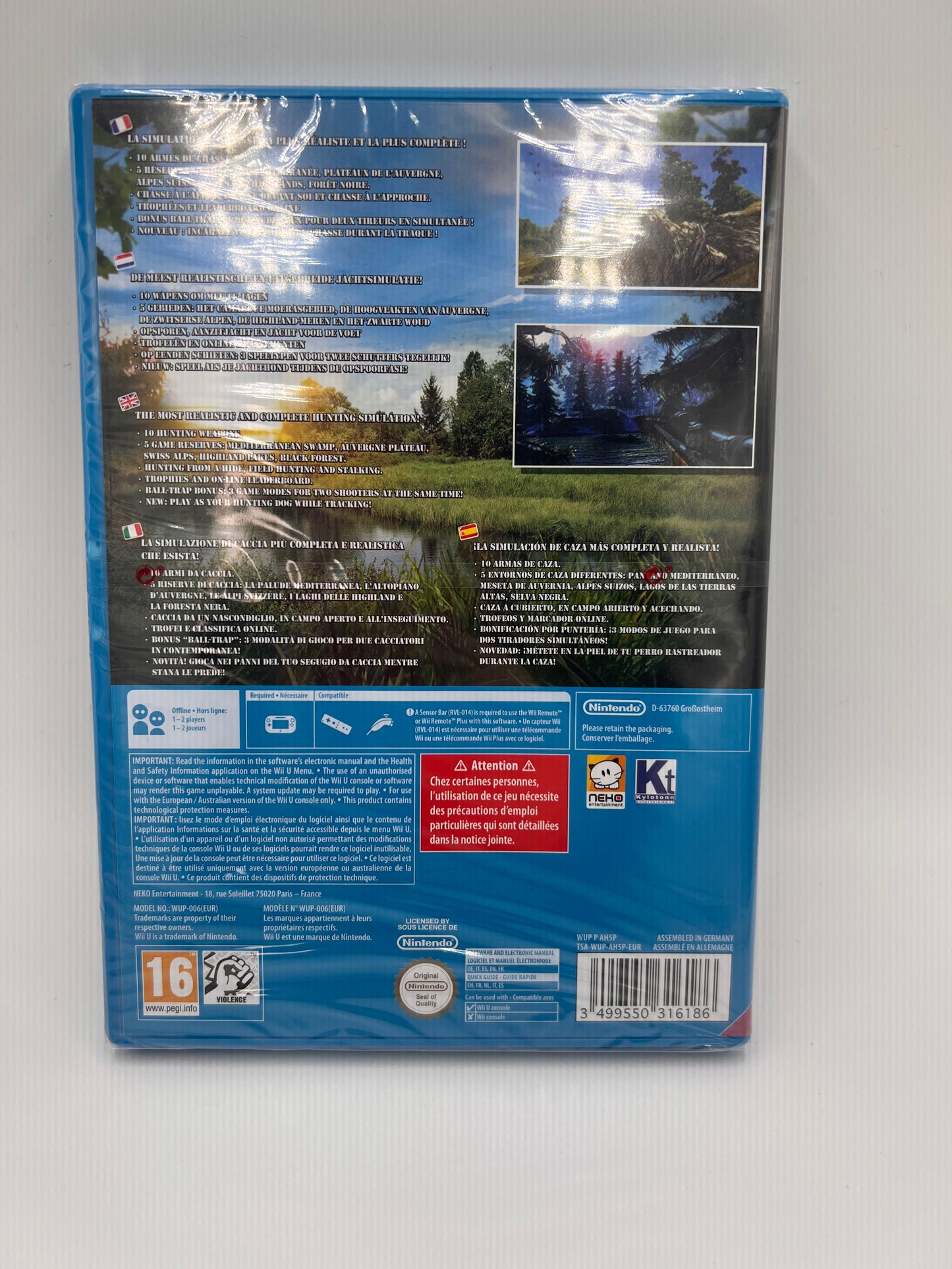 Nintendo Wii U Hunters Trophy 2 Europa
