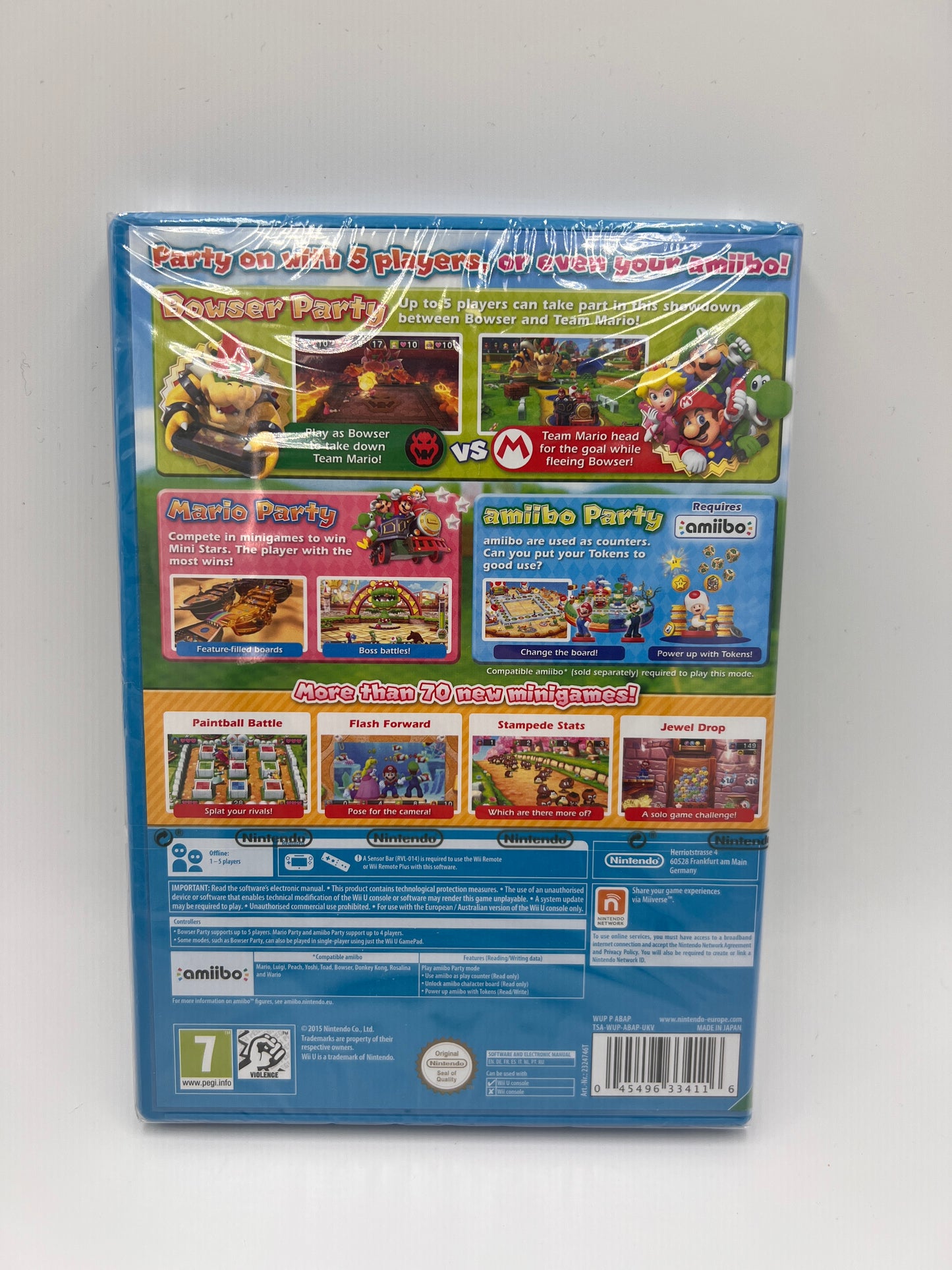 Nintendo Wii U Mario Party 10 NEW