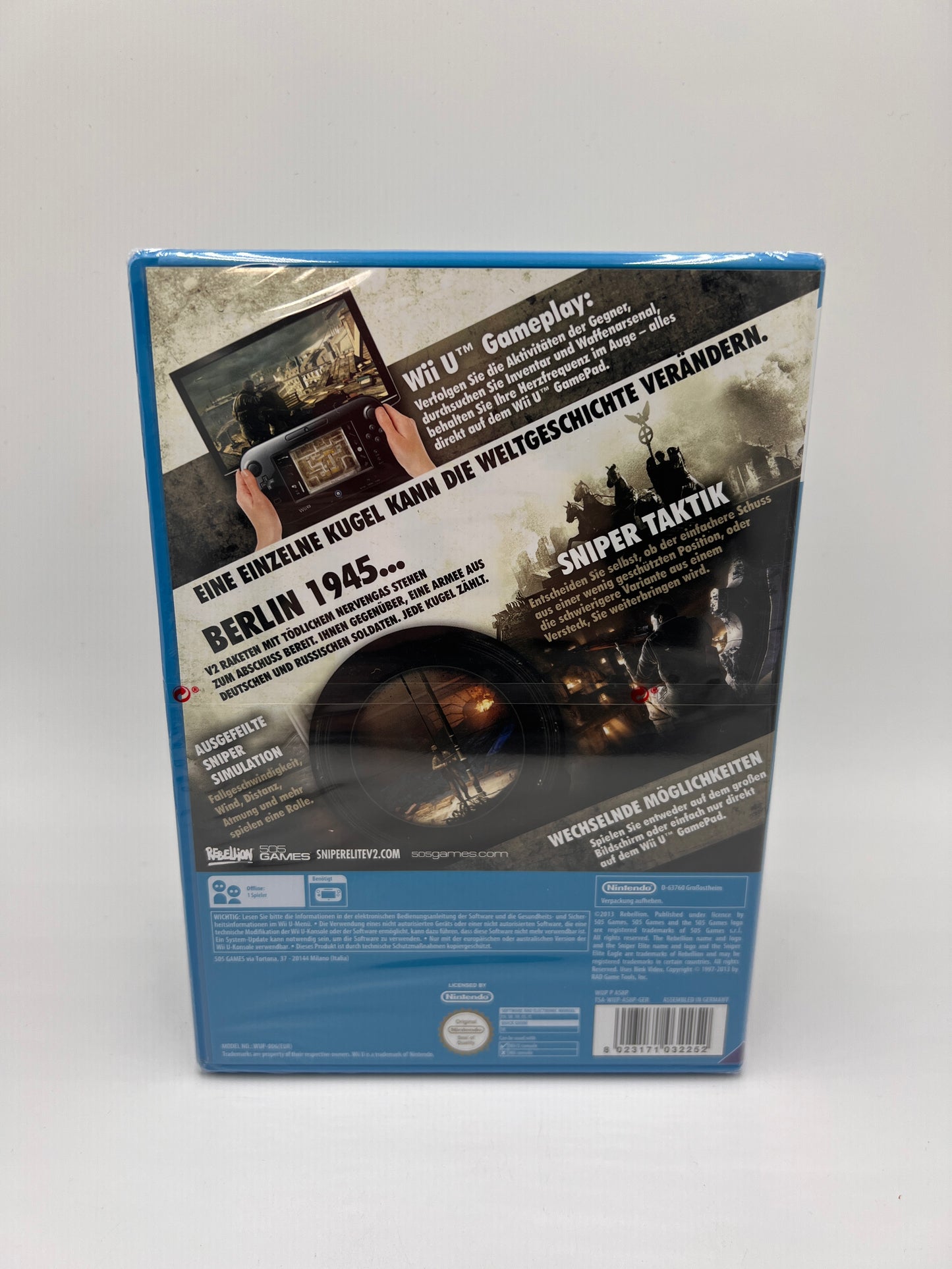 Nintendo Wii U Sniper Elite V2 NEW