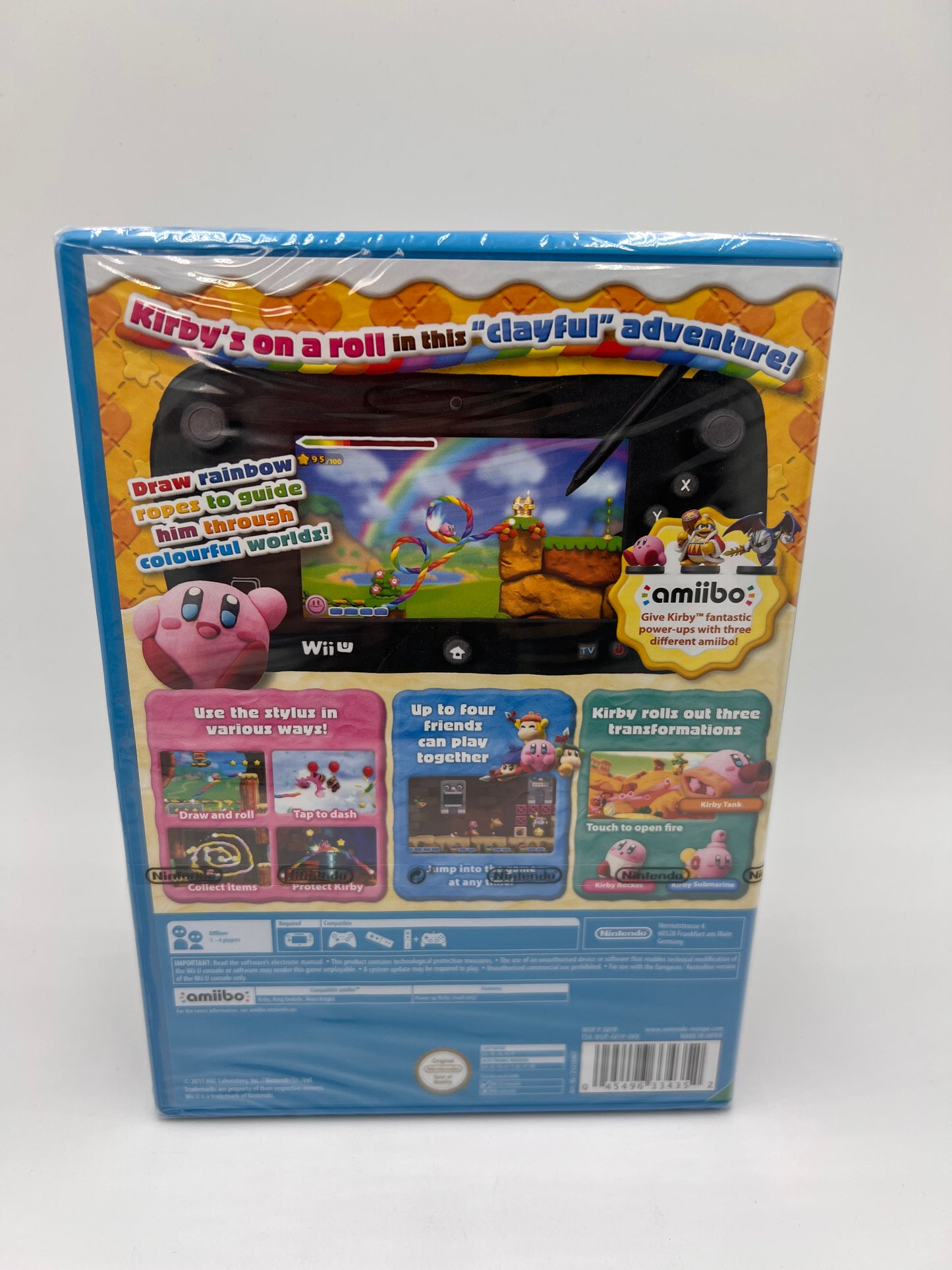 Nintendo Wii U Kirby Paintbrush NEW