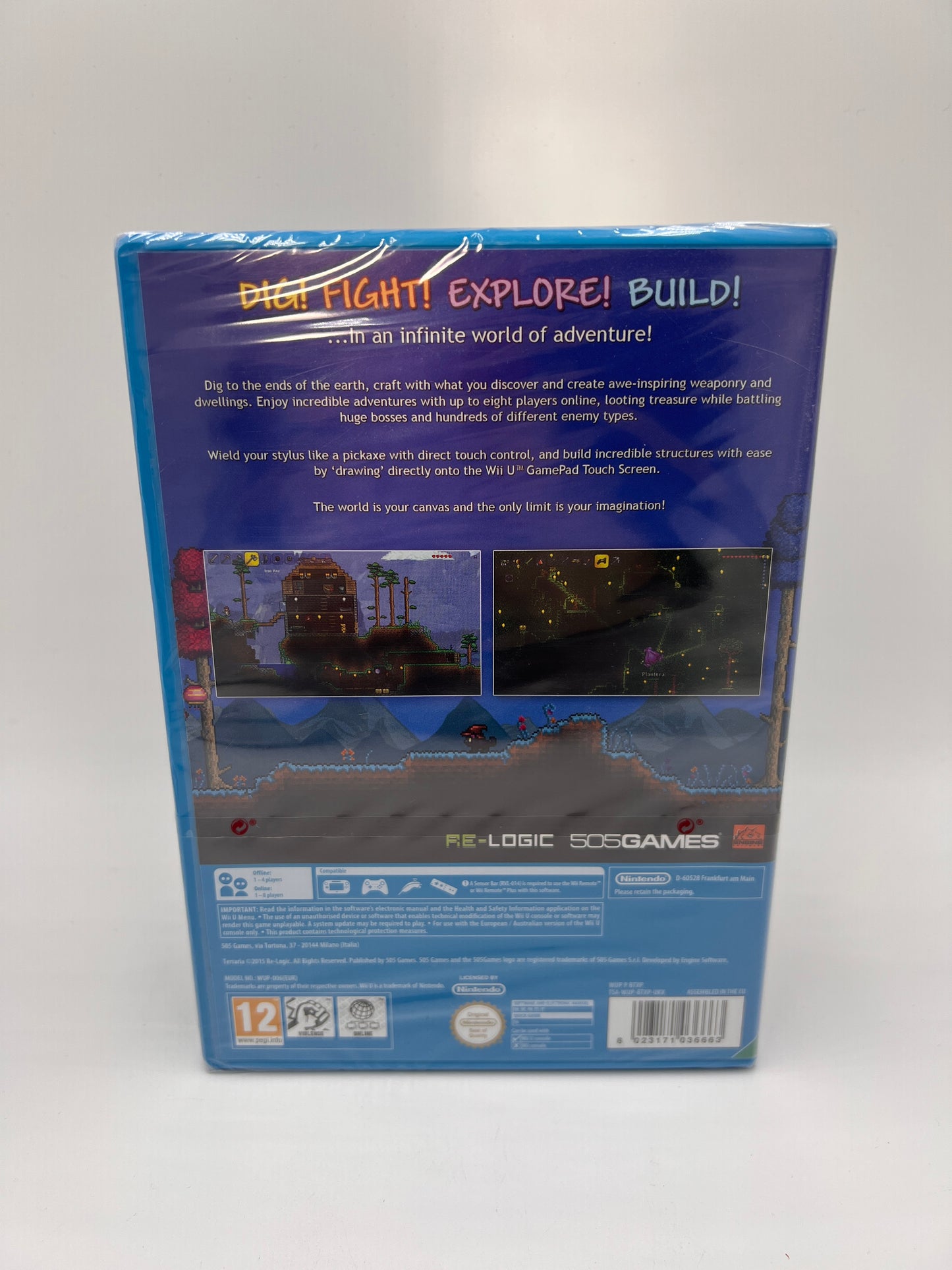 Nintendo Wii U Terraria NEW