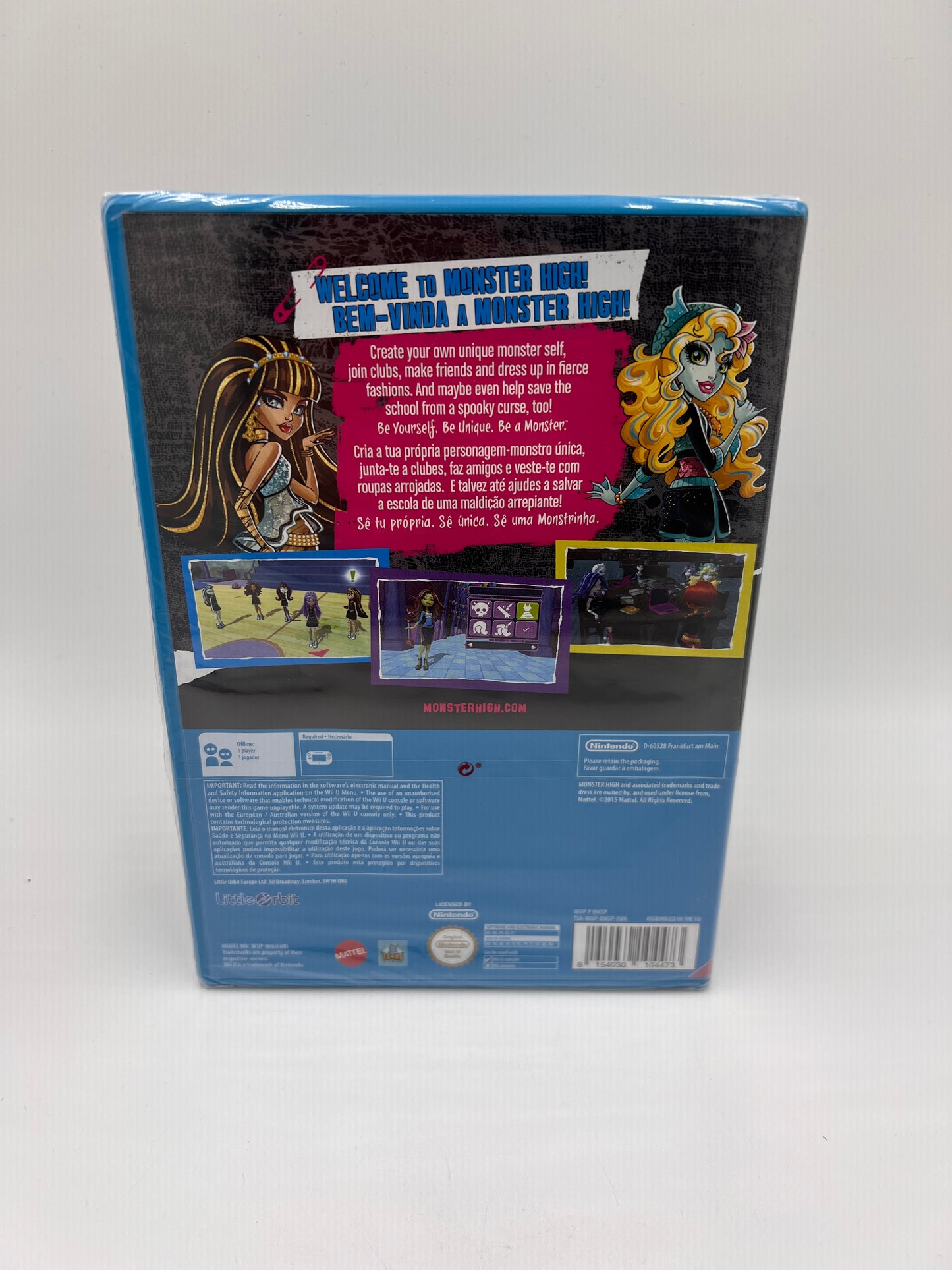 Nintendo Wii U Monster High NEW