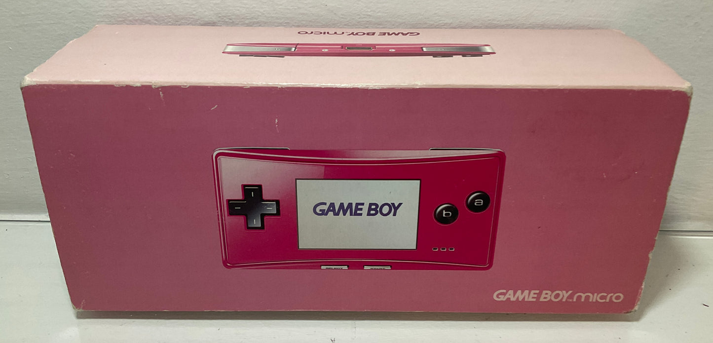 Nintendo Gameboy Micro Console Boxed