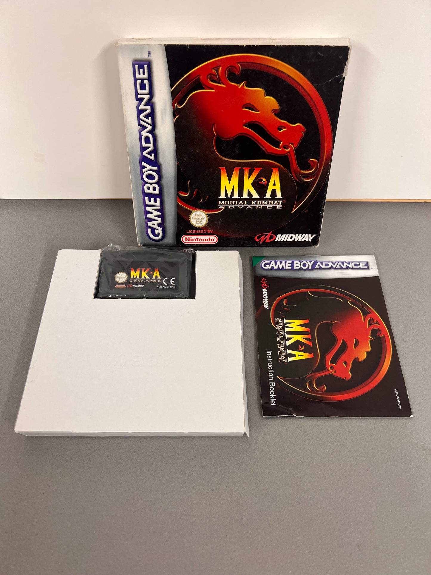 Nintendo Gameboy Mortal Kombat Advance