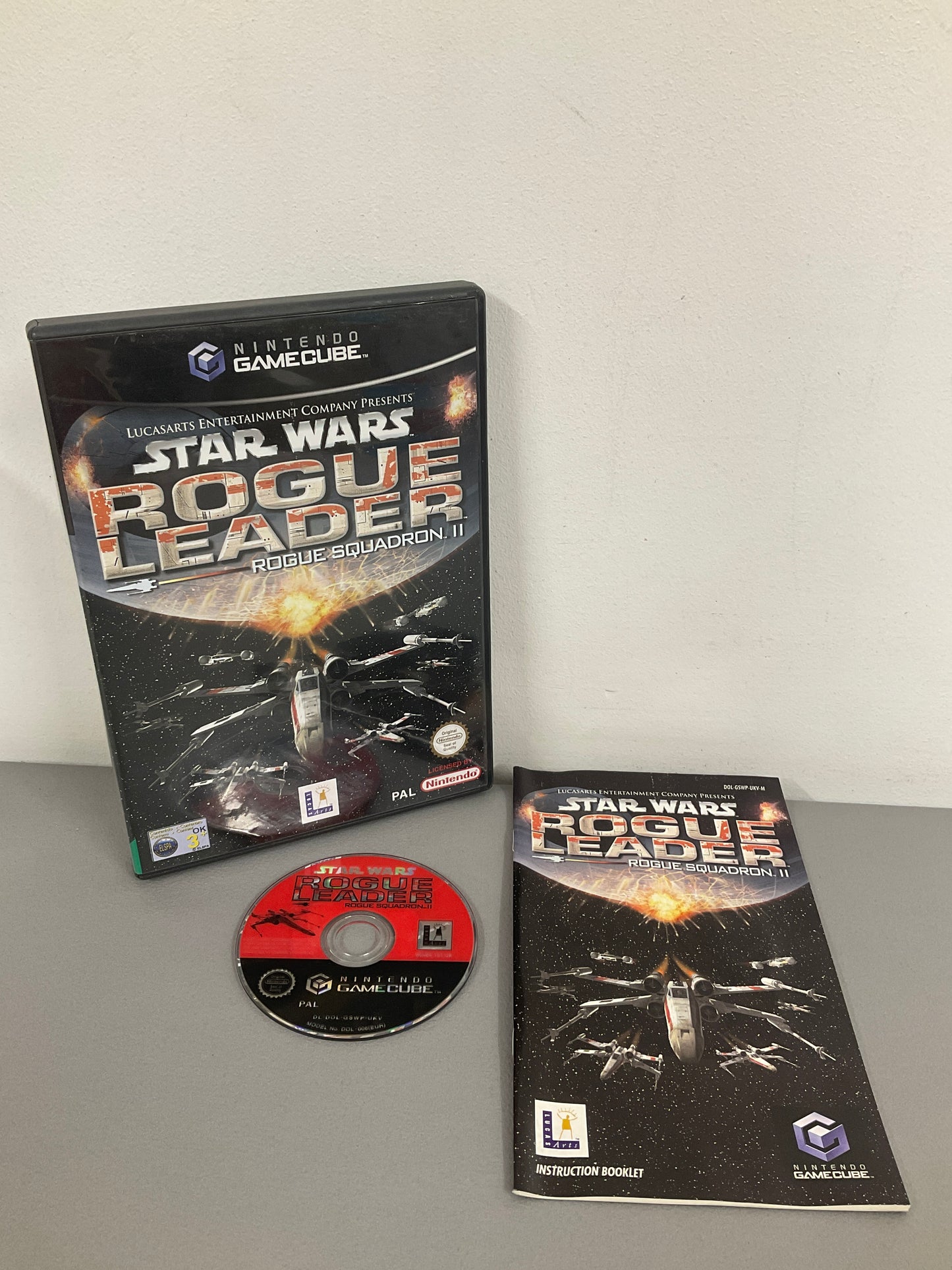 Star Wars Rogue Leader Rogue Squadron 2 Gamecube