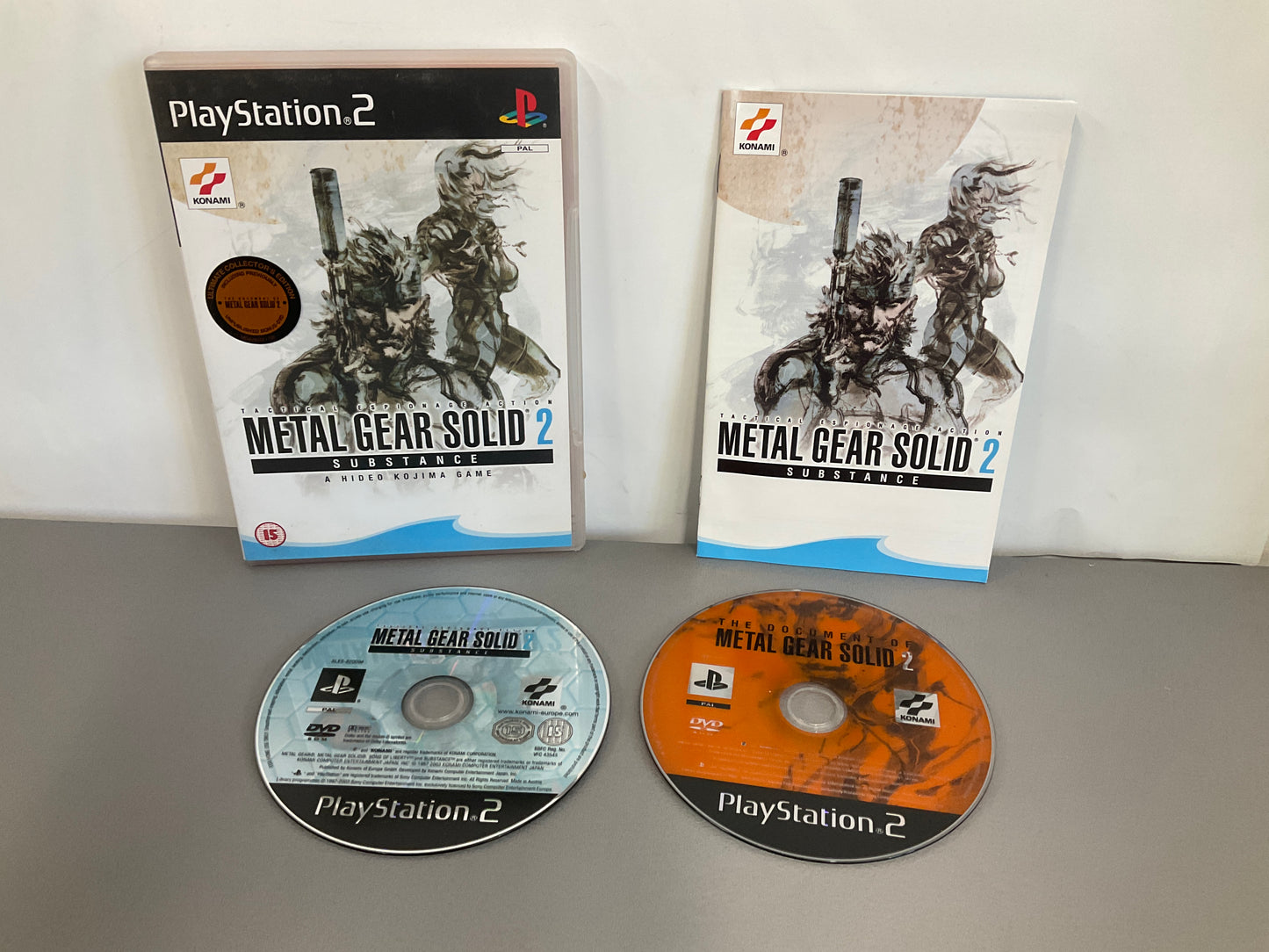 Metal Gear Solid 2 Substance Playstation 2