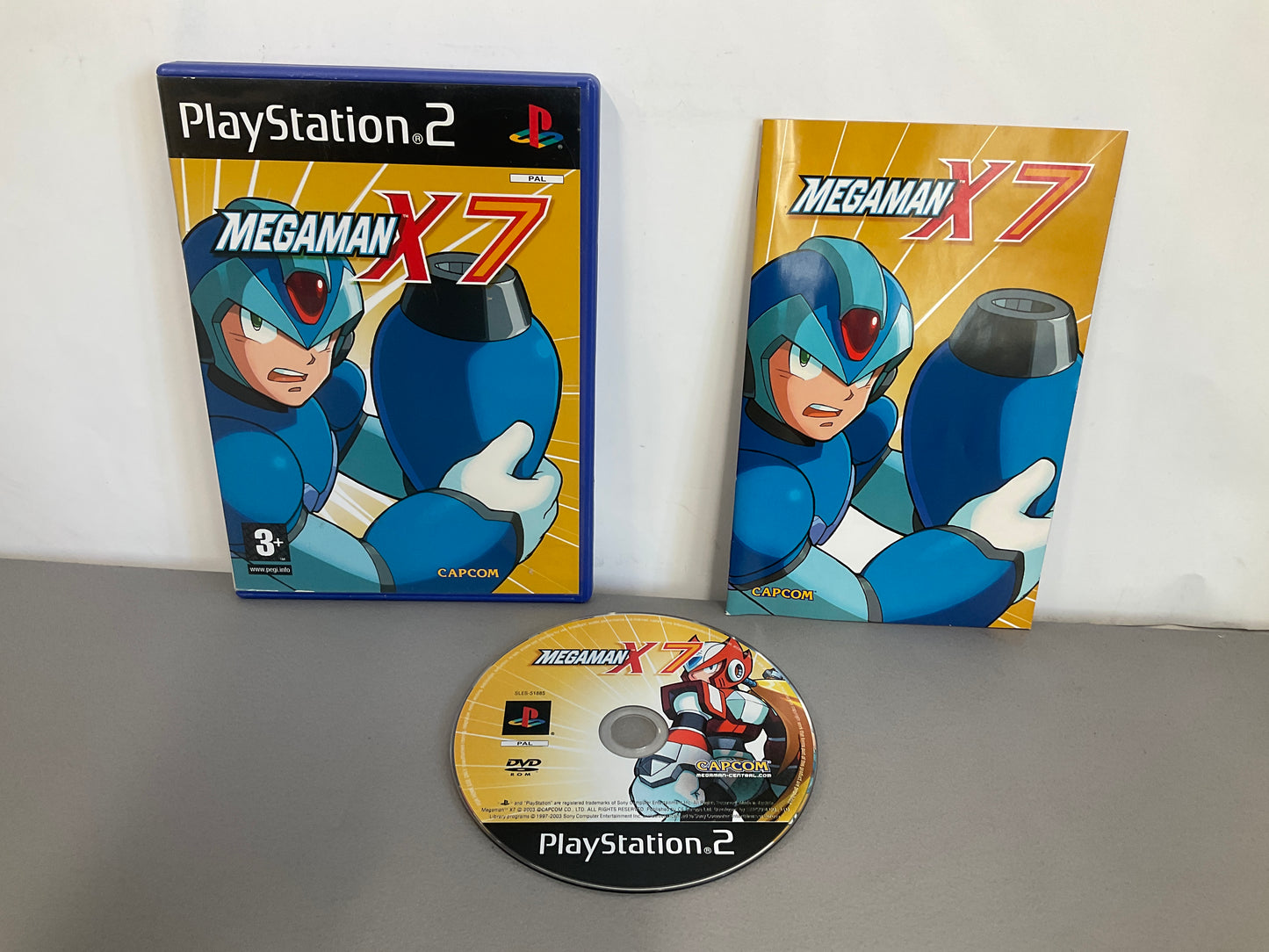 Megaman X7 Playstation 2