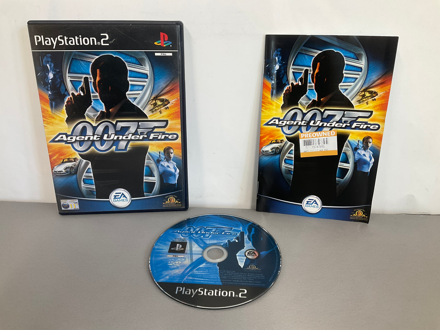 James Bond 007 In Agent Under Fire Playstation 2