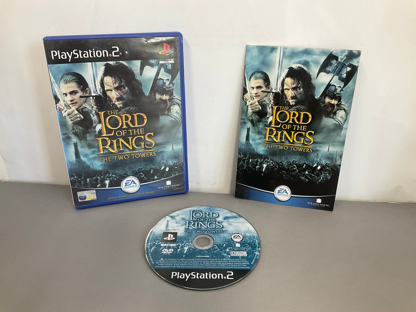 Lord Of The Rings Two Towers Playstation 2