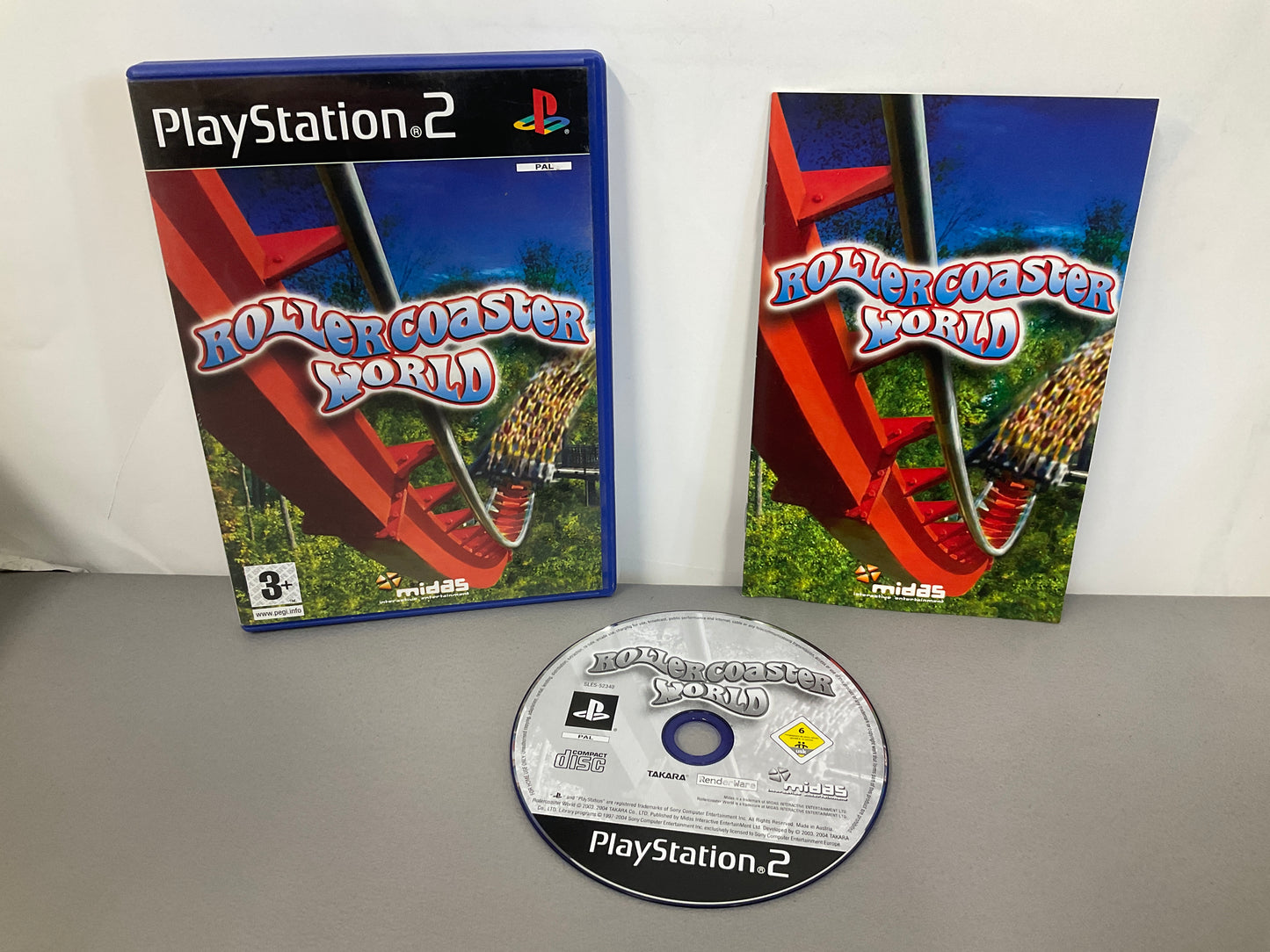 Rollercoaster World Playstation 2
