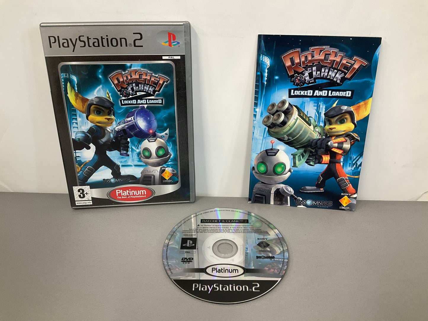 Ratchet Clank Locked And Loaded Playstation 2 Plat