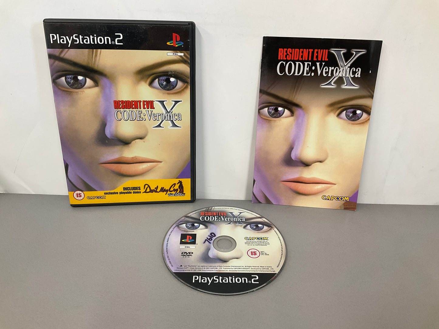 Resident Evil Code Veronica X Playstation 2