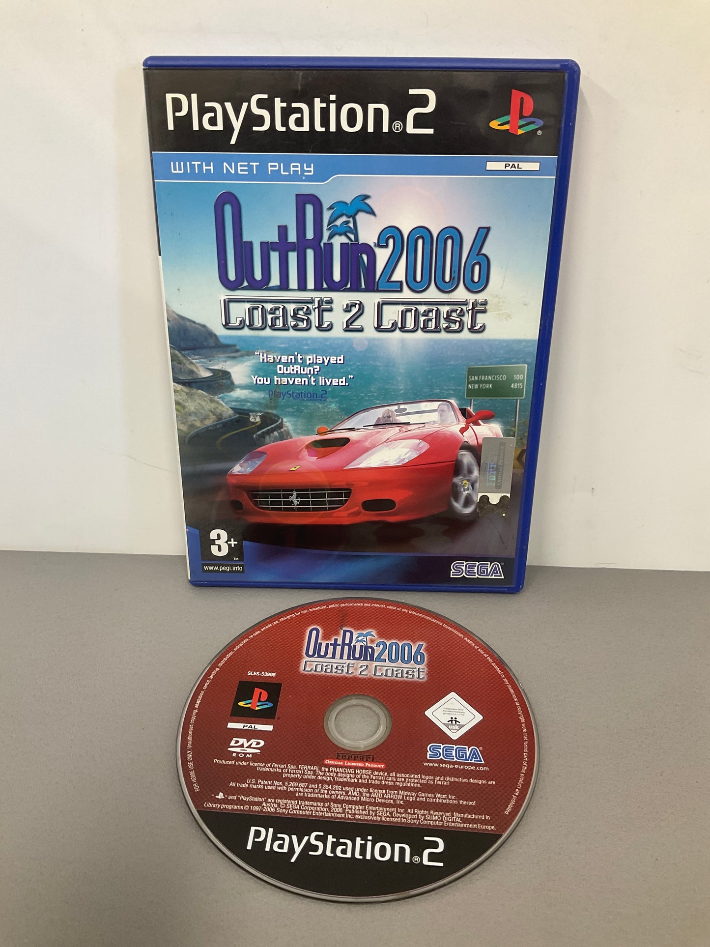 Outrun 2006 Coast 2 Coast Playstation 2