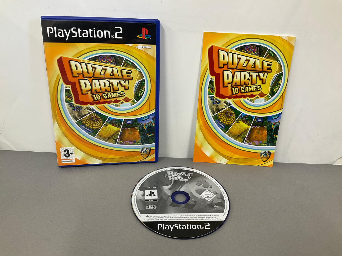 Puzzle Party 10 Games Phoenix Playstation 2
