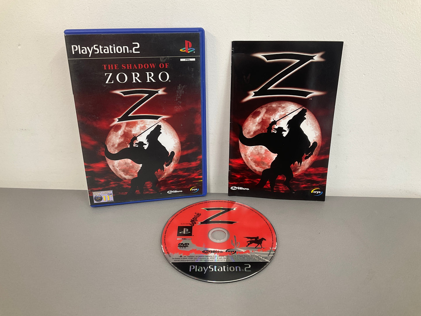 The Shadow Of Zorro Playstation 2
