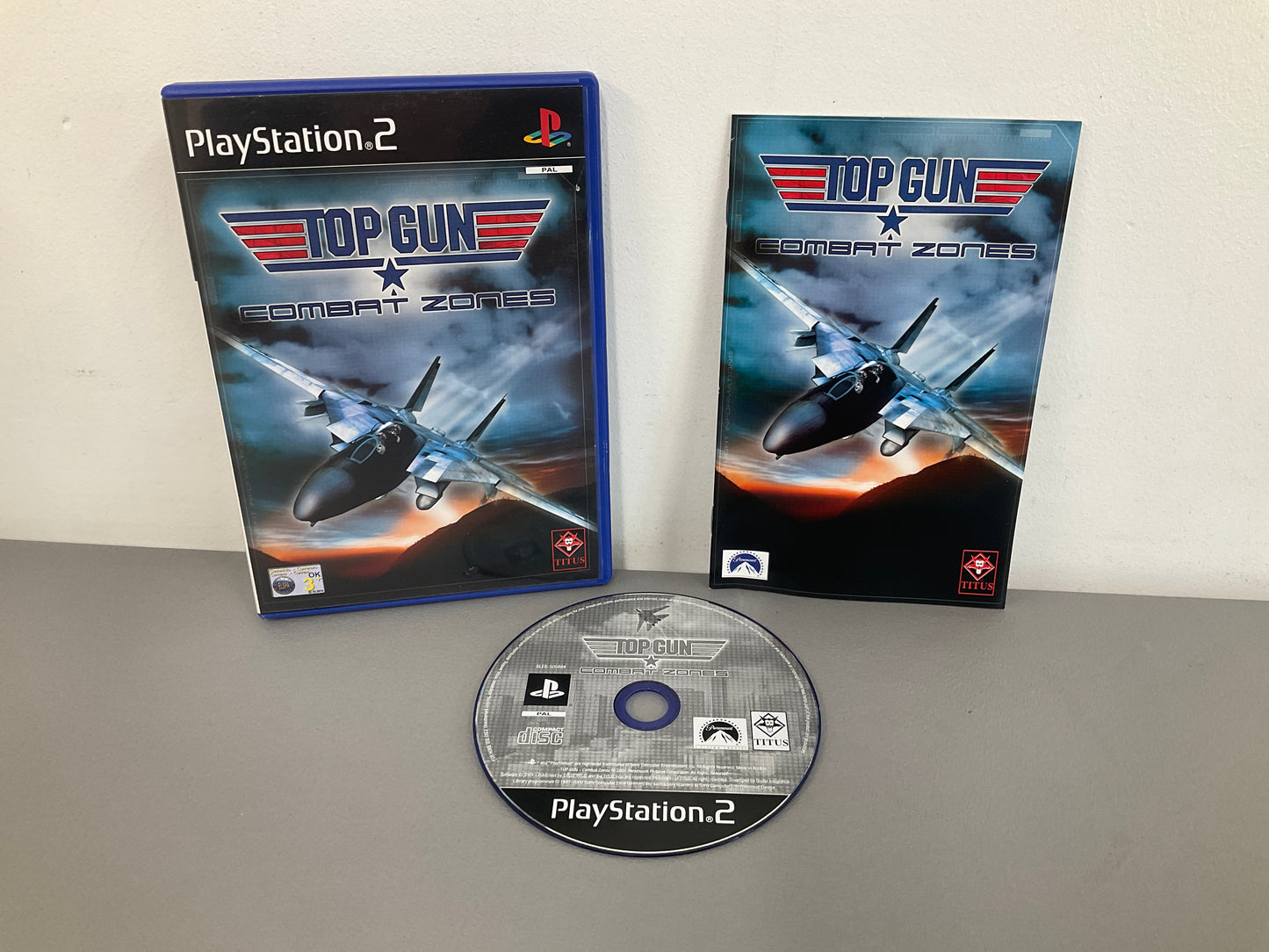Top Gun Combat Zones Playstation 2