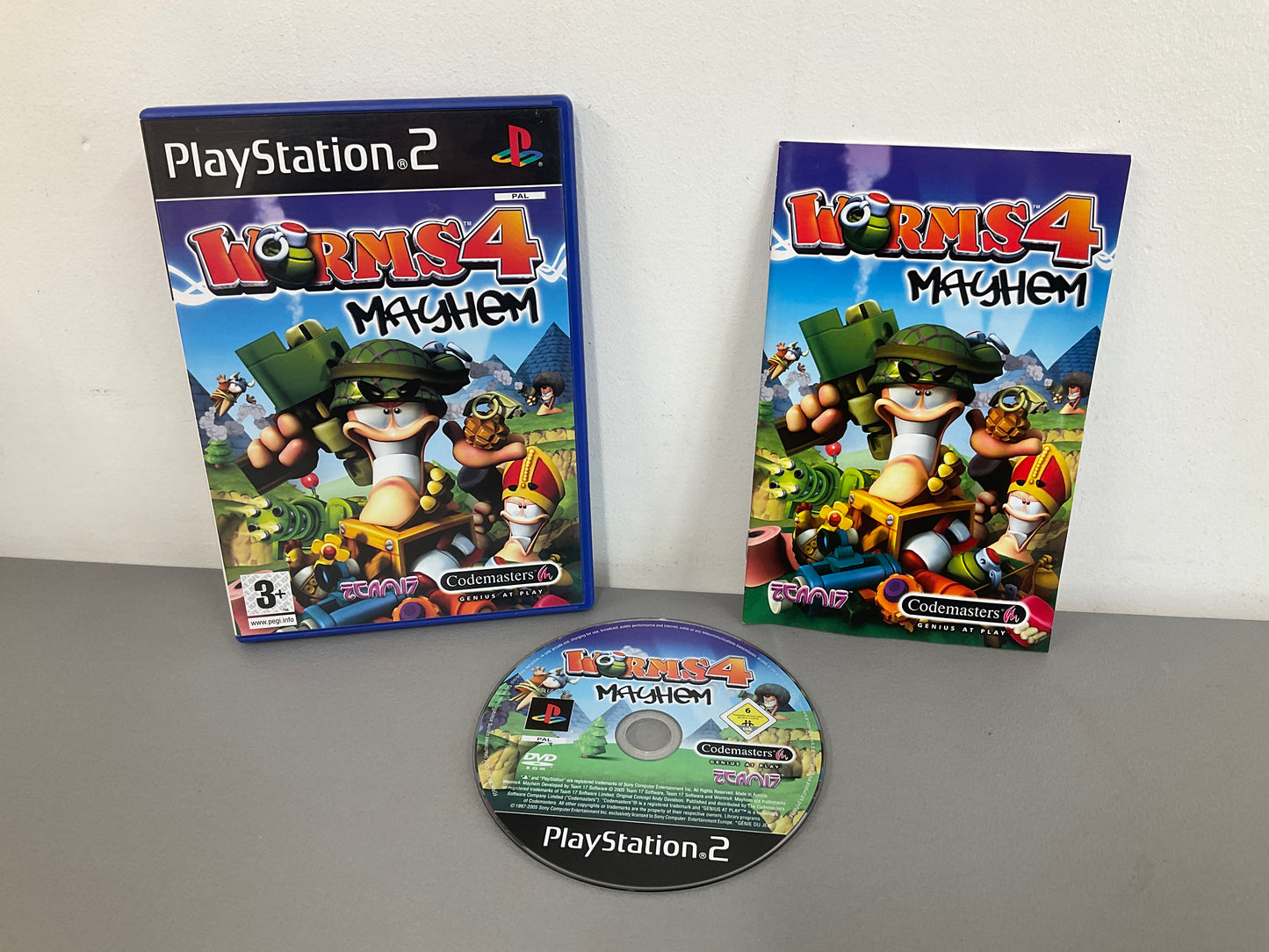 Worms 4 Mayhem Playstation 2