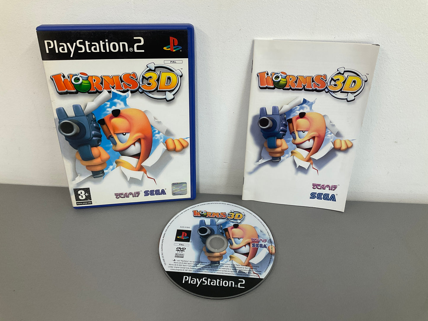 Worms 3D Playstation 2