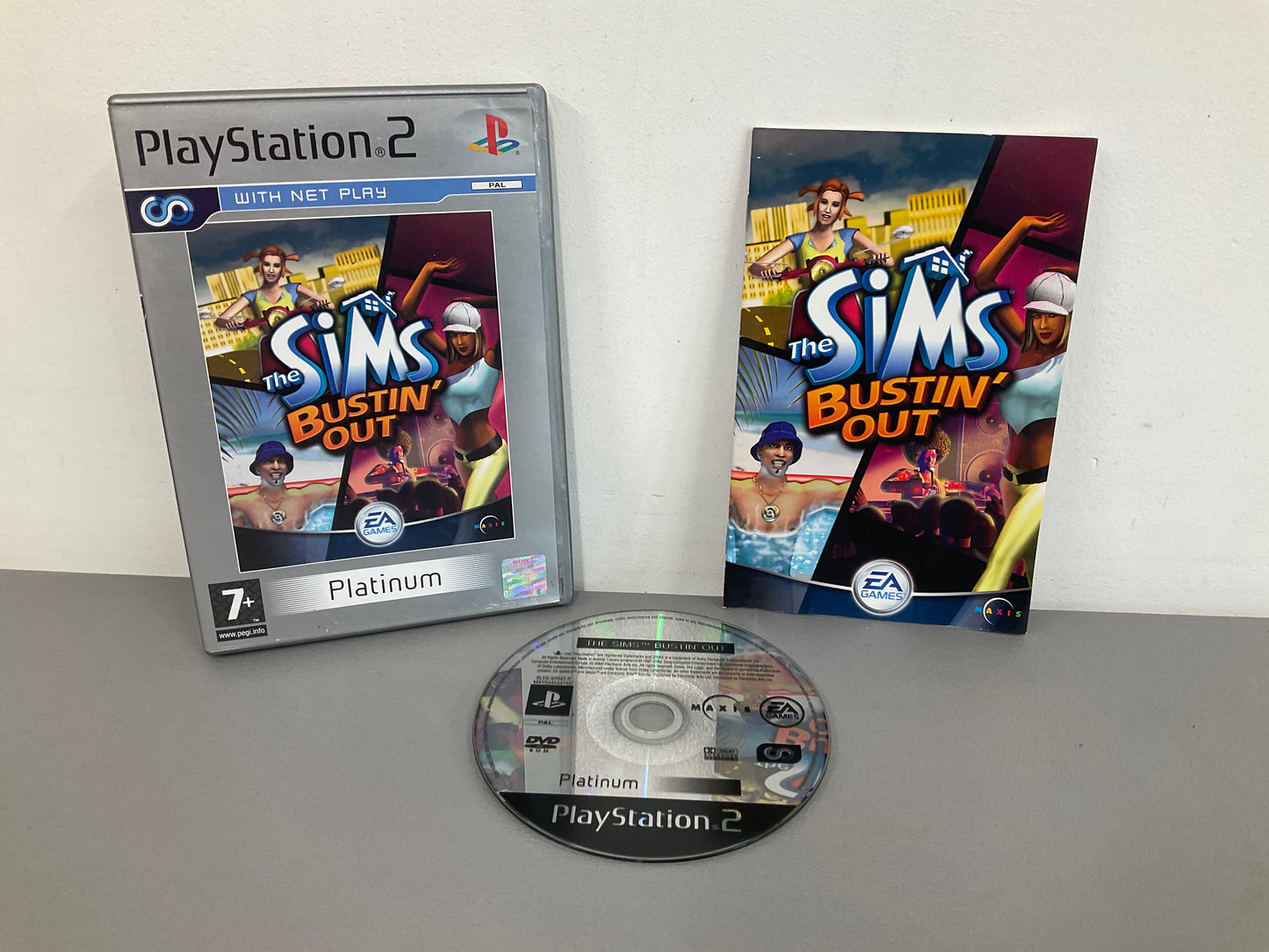 The Sims Bustin Out Playstation 2 Platinum