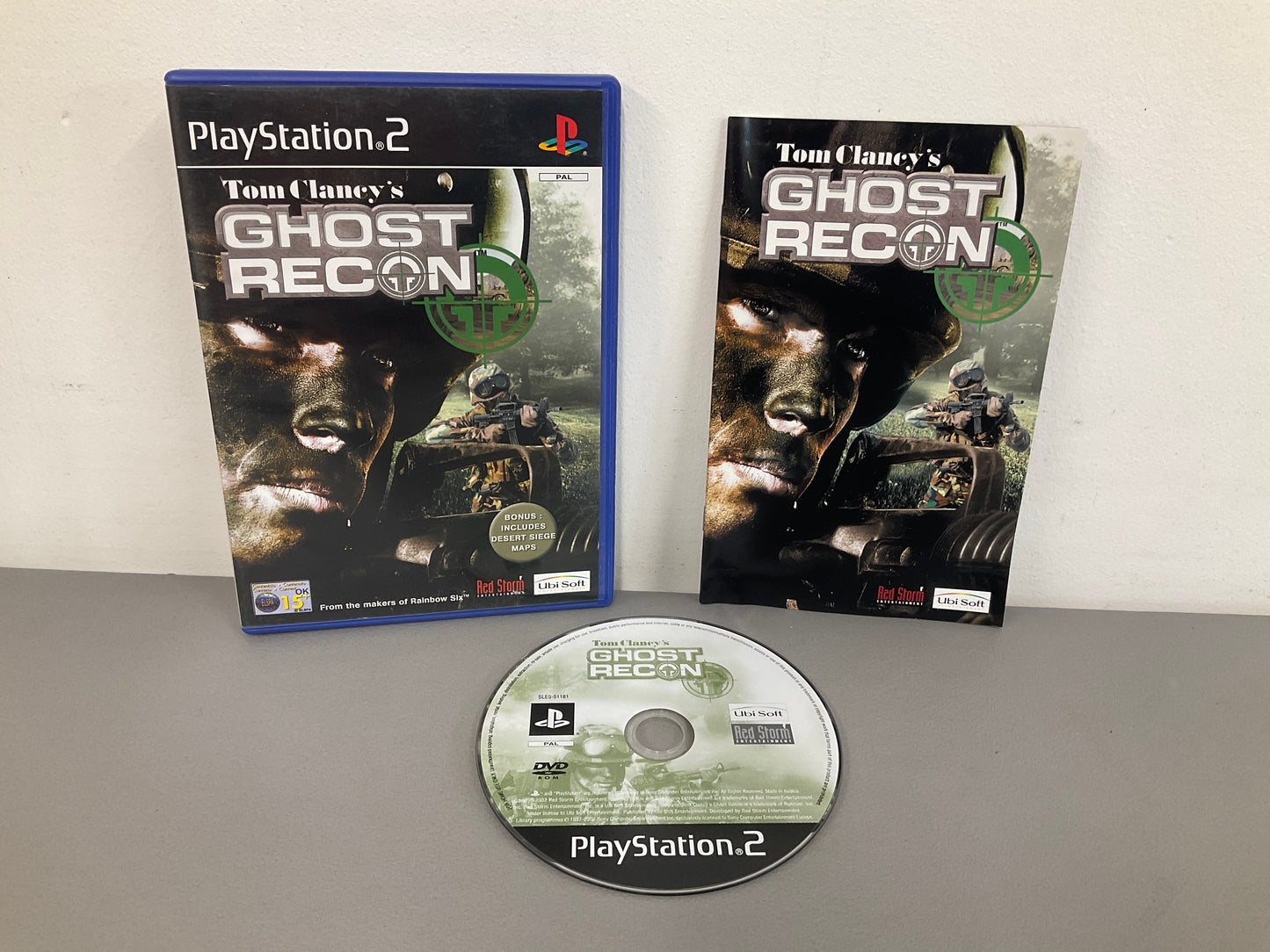 Tom Clancys Ghost Recon Playstation 2