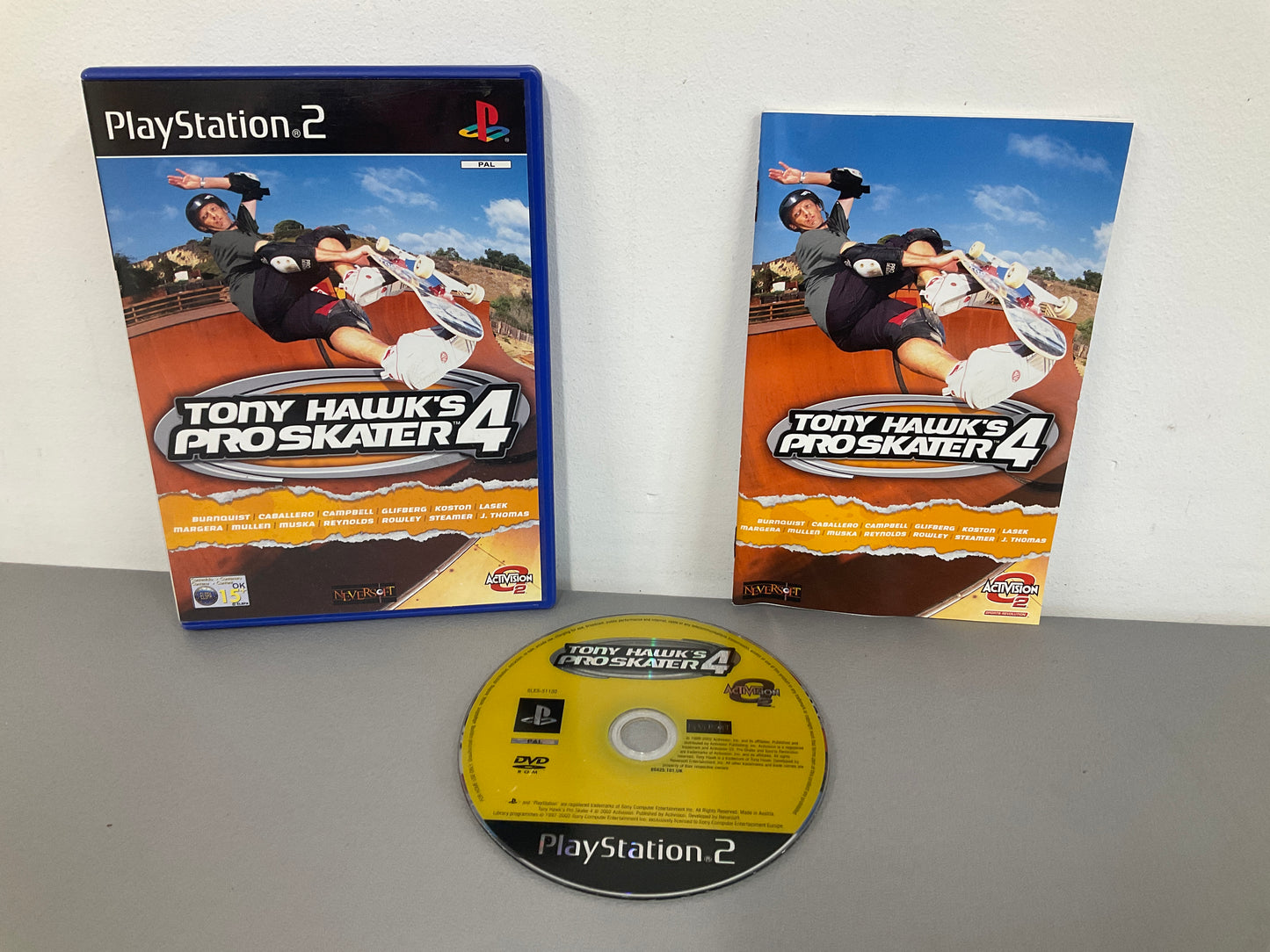 Tony Hawks Pro Skater 4 Playstation 2