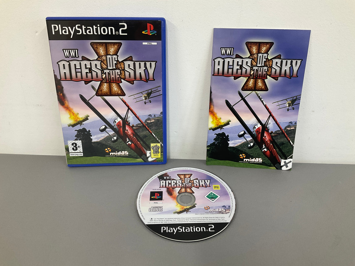 WWII Aces Of The Sky Playstation 2
