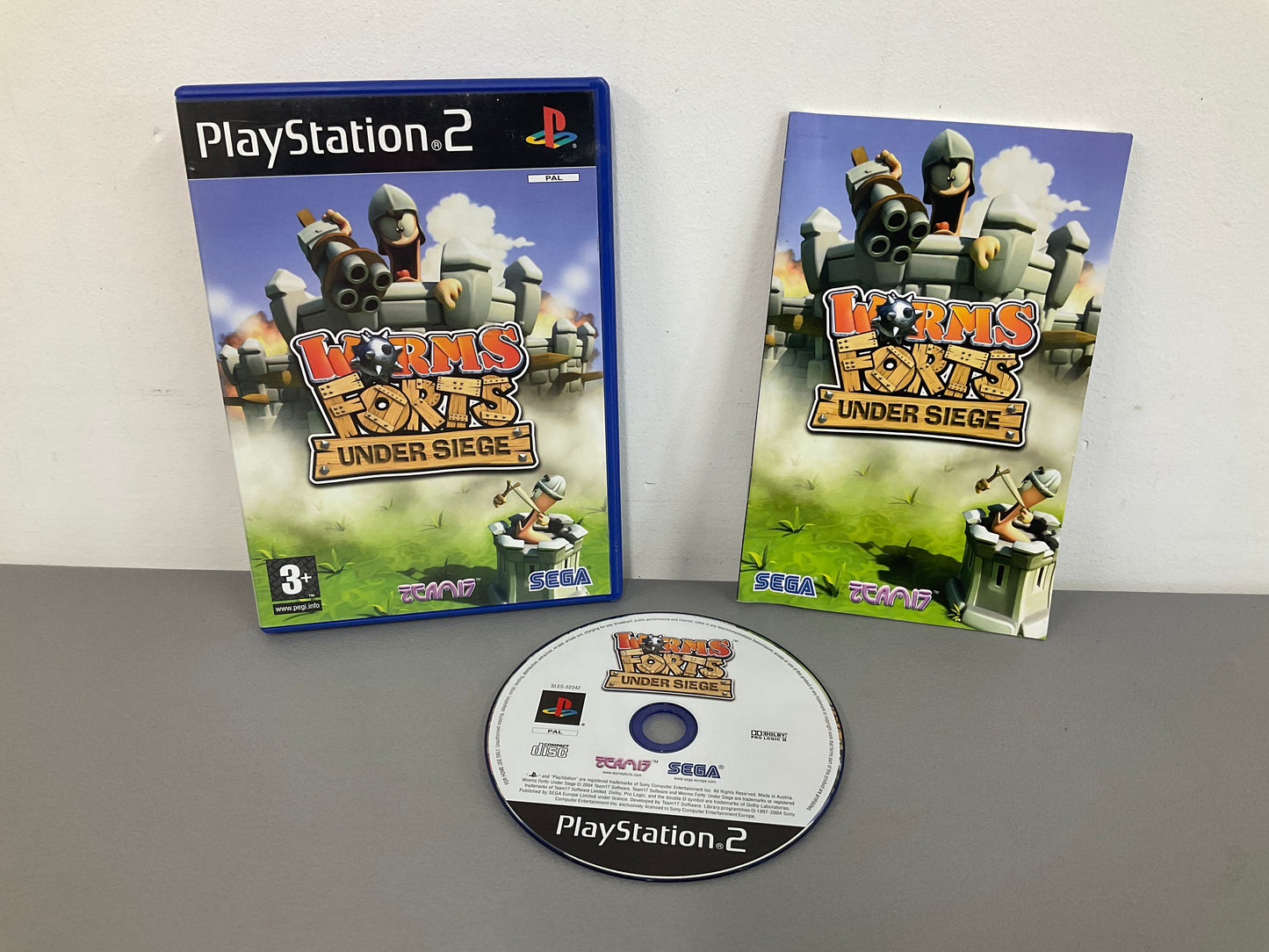 Worms Forts Under Siege Playstation 2