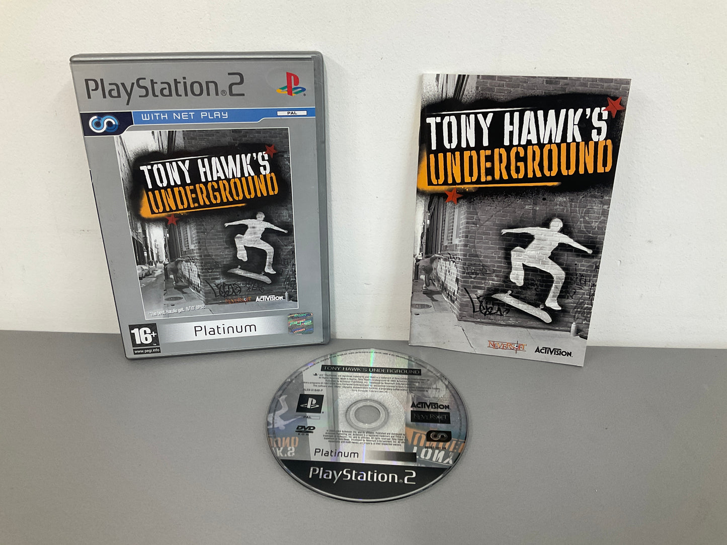 Tony Hawks Underground Playstation 2 Platinum