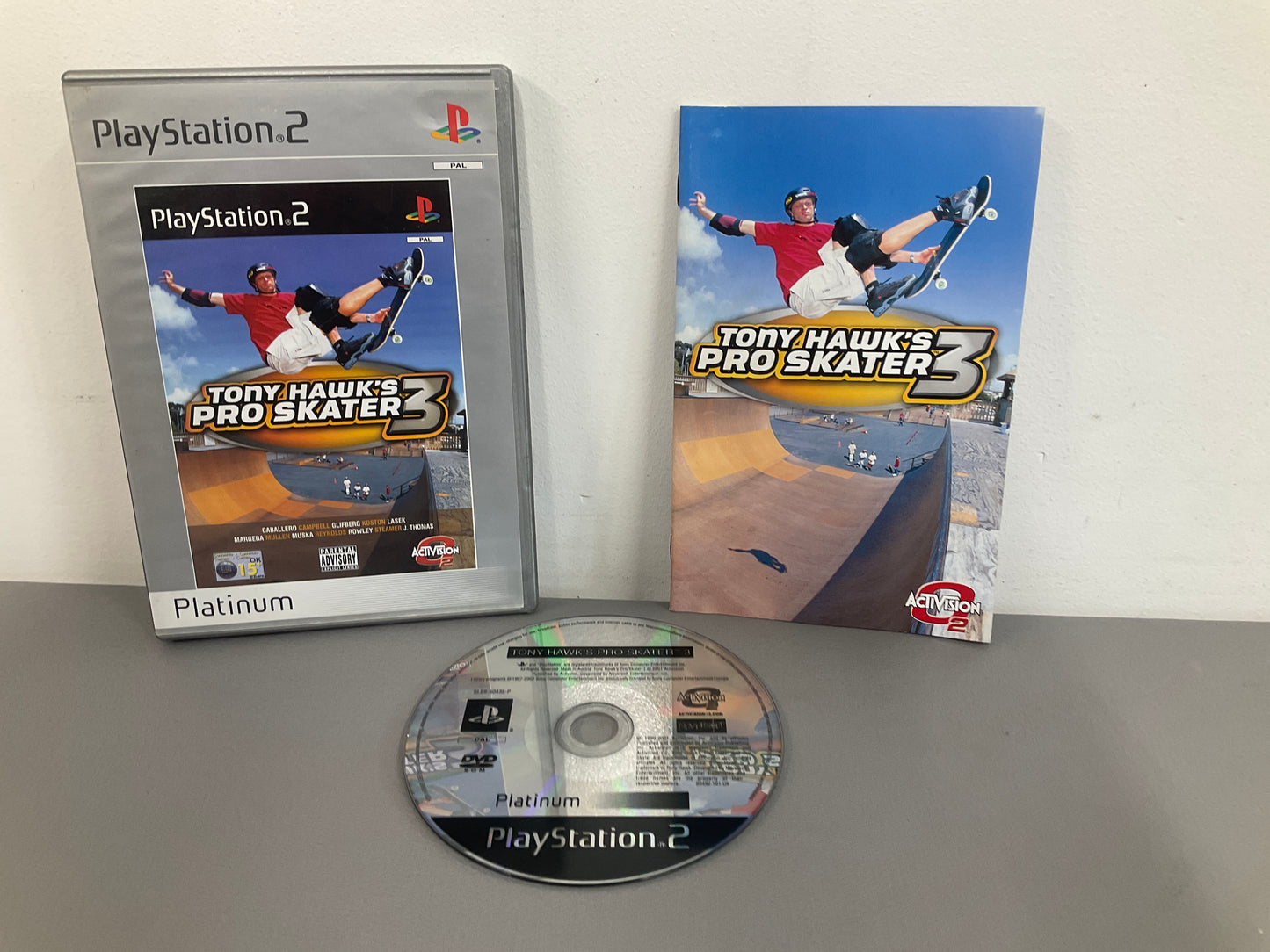 Tony Hawks Pro Skater 3 Playstation 2 Platinum