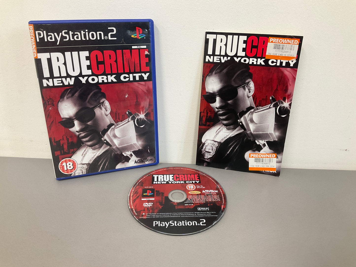 True Crime New York City Playstation 2
