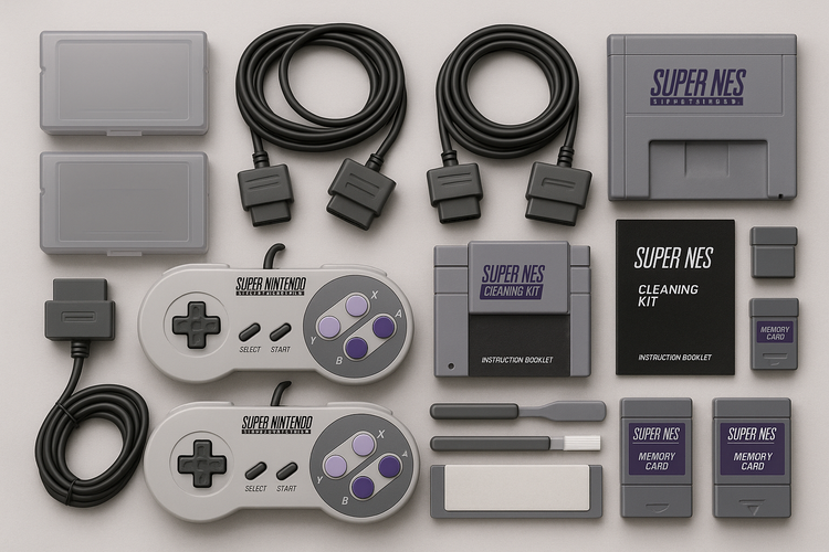 Super Nintendo Snes Accessories