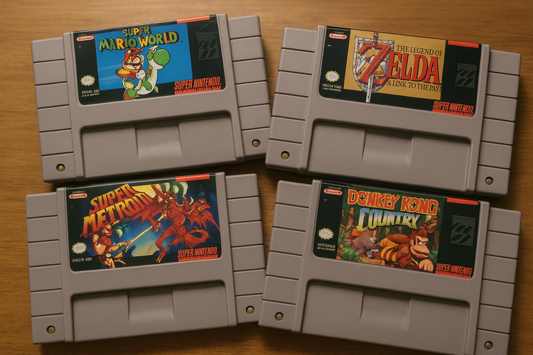 Super Nintendo Snes Games