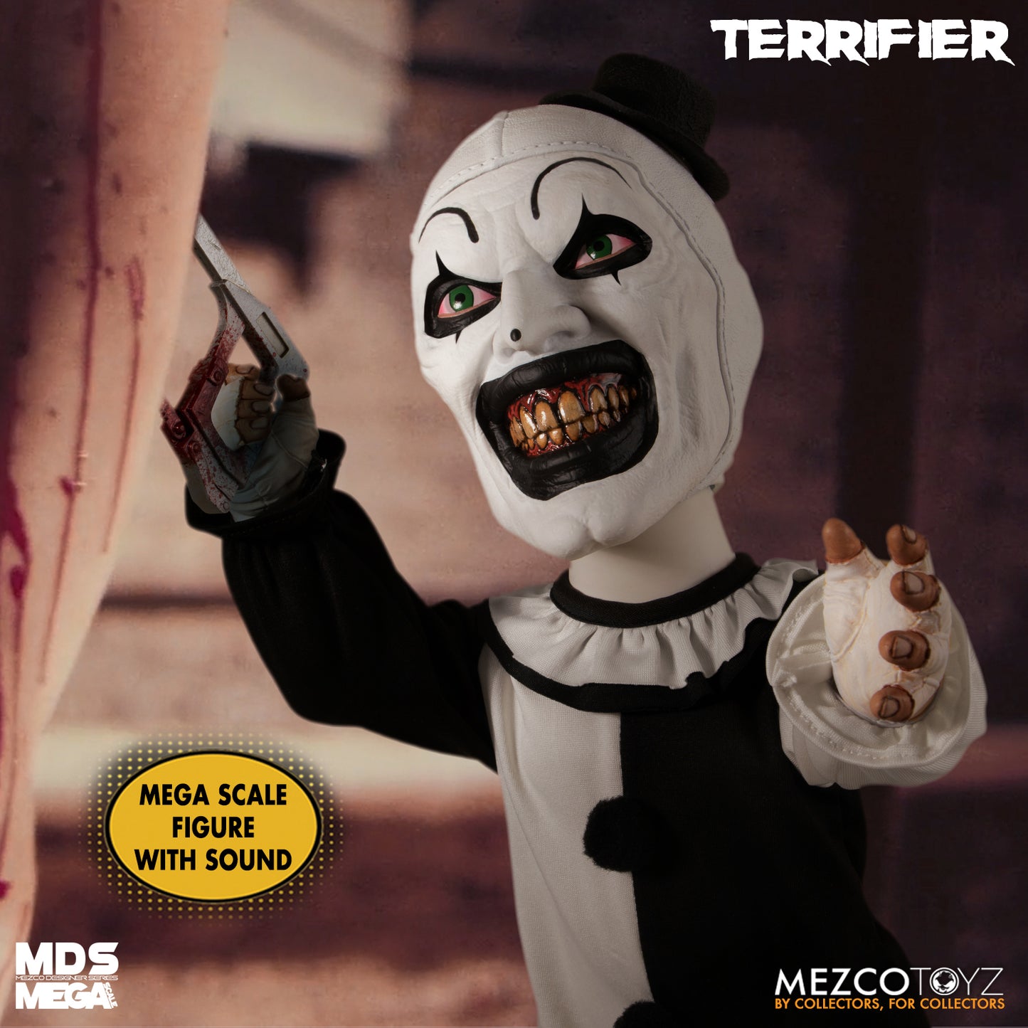 Terrifier Art The Clown Mezco 15"