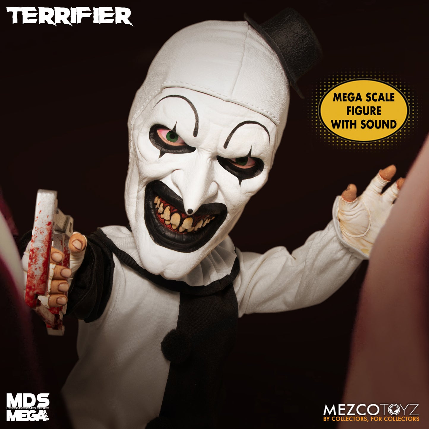 Terrifier Art The Clown Mezco 15"