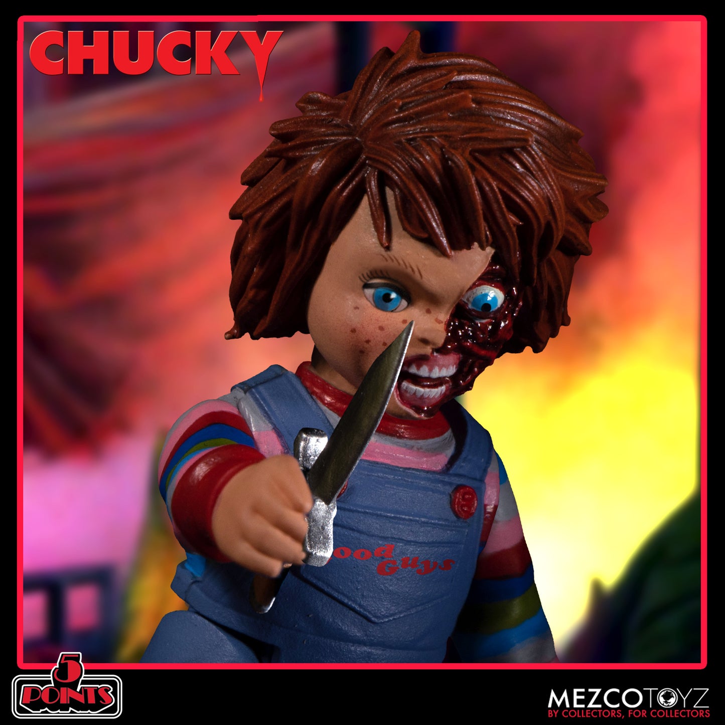 Chucky 5 Points Deluxe Figure Set Neca