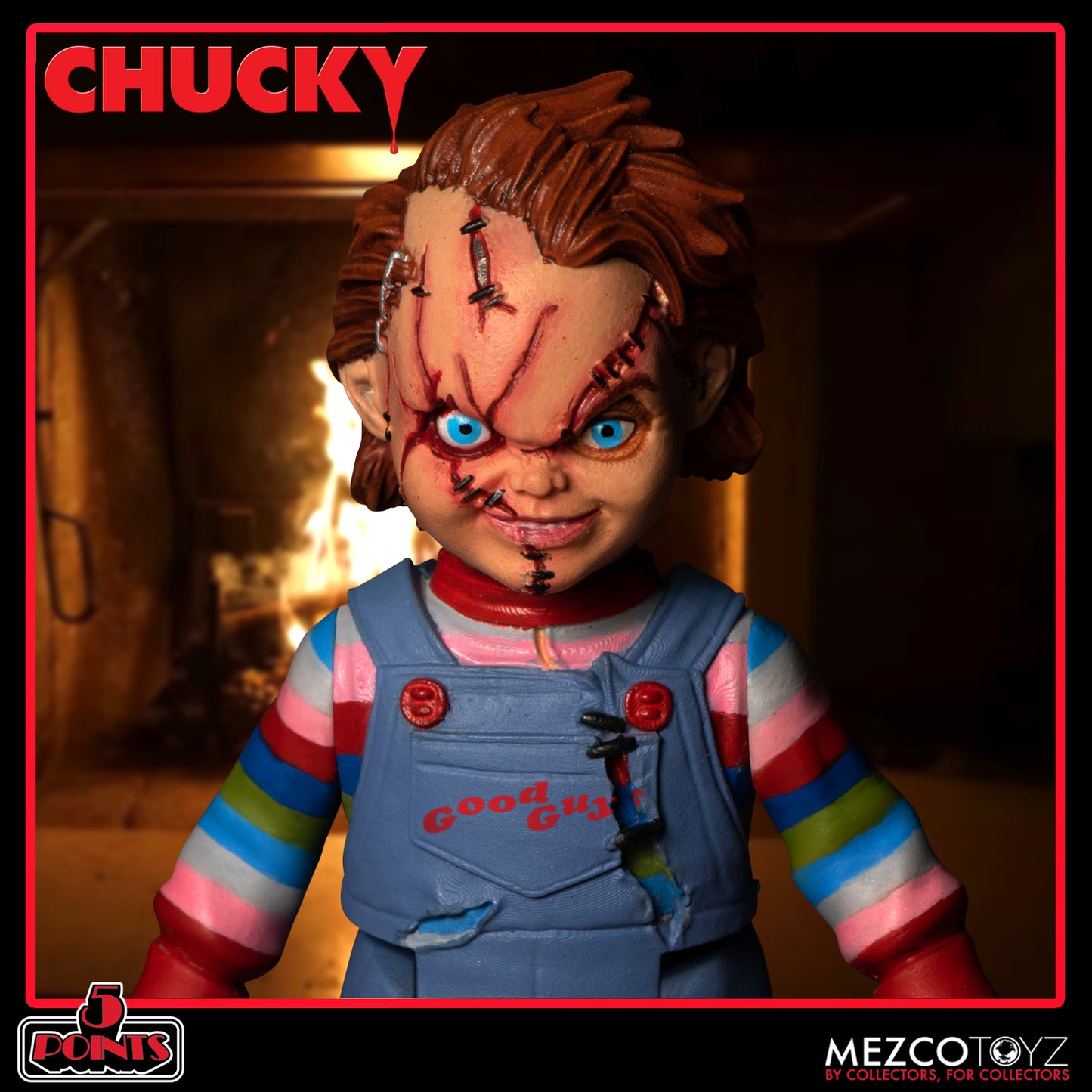 Chucky 5 Points Deluxe Figure Set Neca