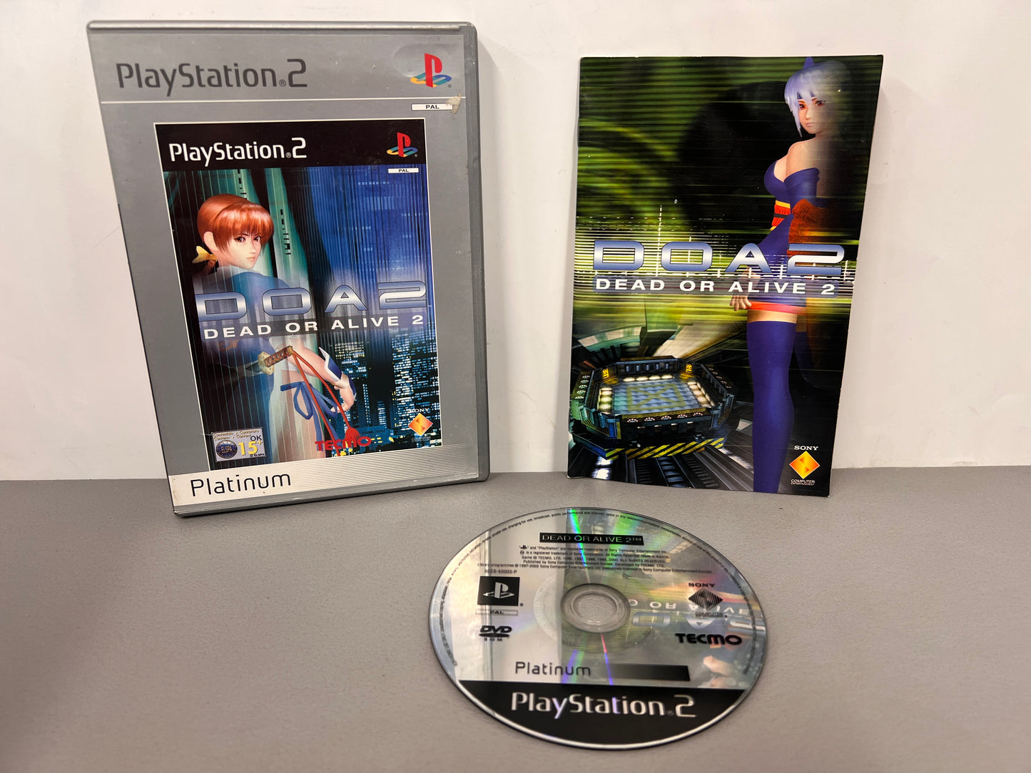 Dead Or Alive 2 Platinum Playstation 2