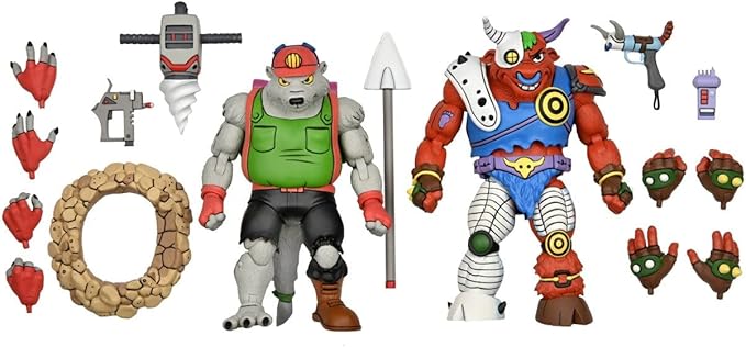 TMNT Turtles Dirtbag And Groundchuck