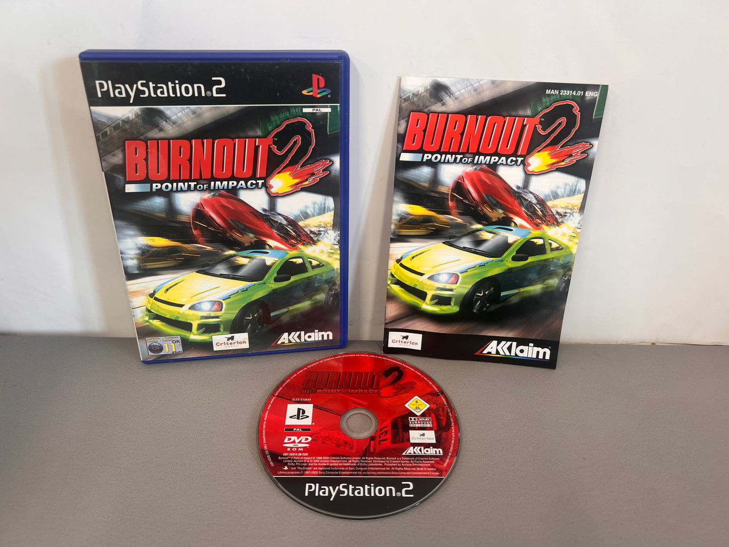 Burnout 2 Point Of Impact Playstation 2