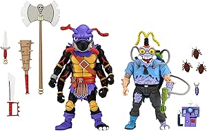 TMNT Turtles Antrax And Scumbug Neca