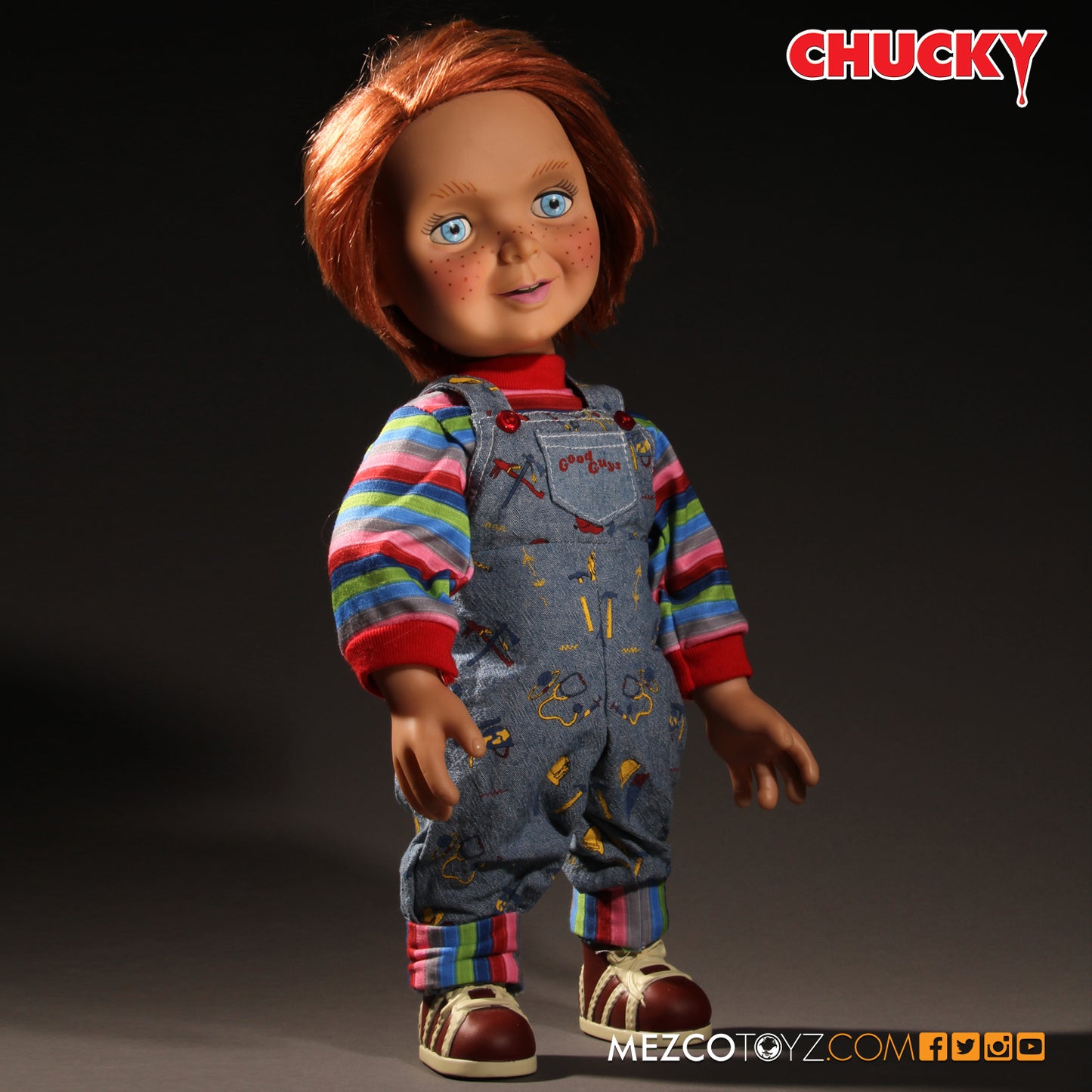 Chucky Happy Face Mezco 15"
