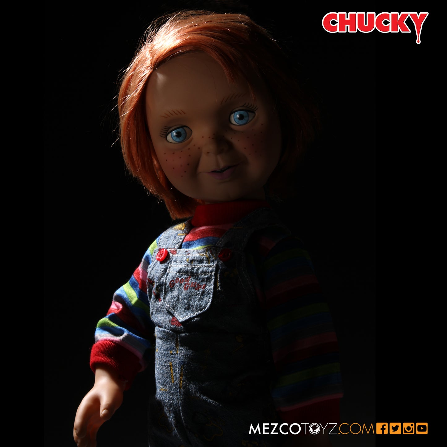 Chucky Happy Face Mezco 15"