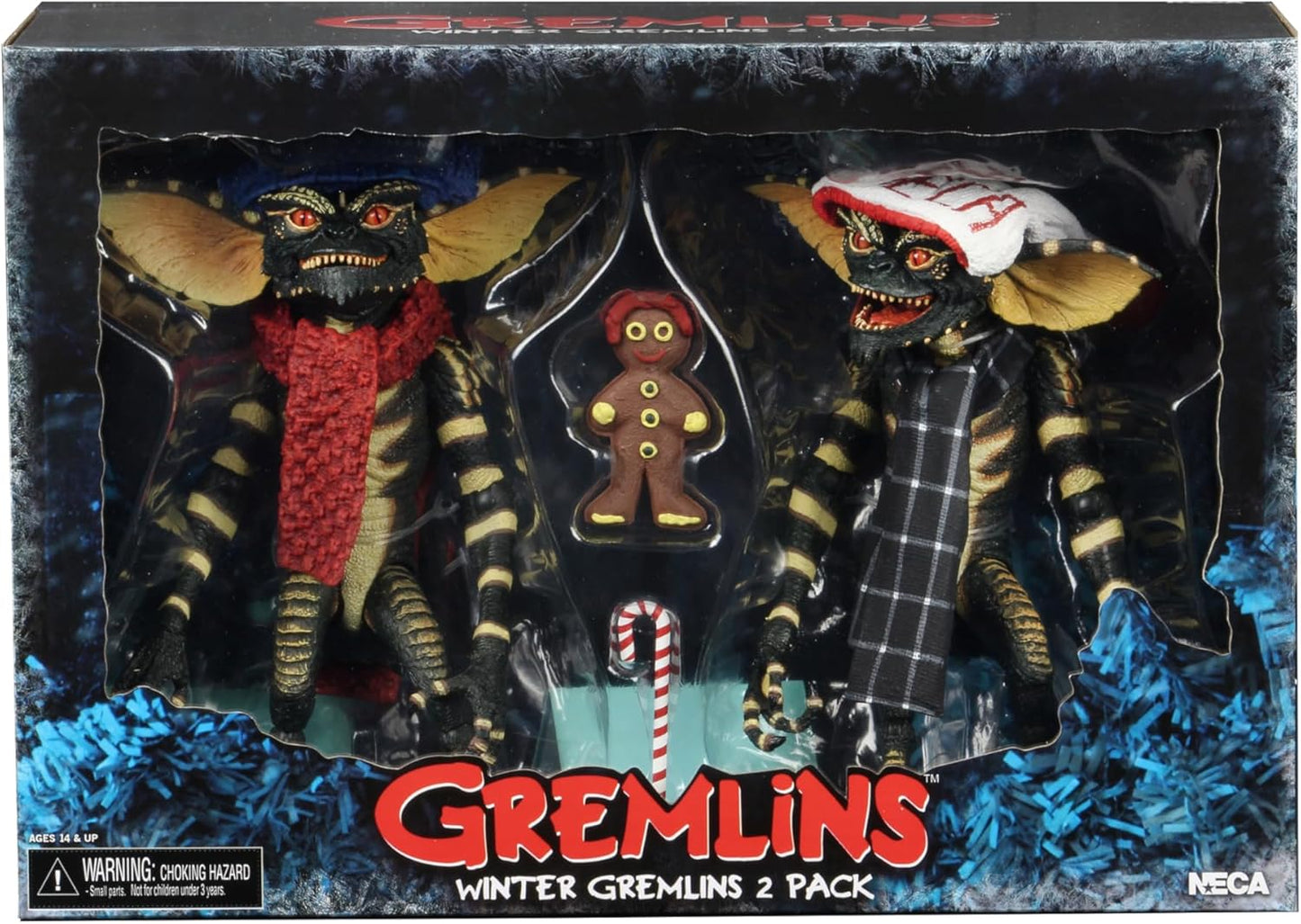 Gremlins Winter 2 Pack Christmas Carol Neca